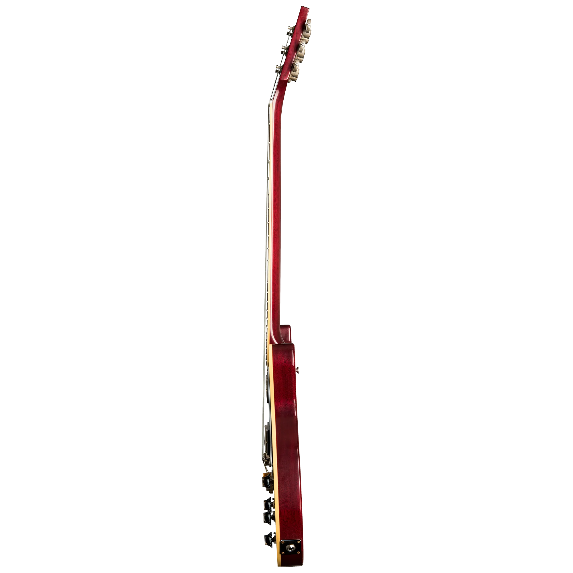 Gibson Custom Les Paul Special Double Cut Figured Maple Top VOS, Bourbon Burst 7 Gibson Custom Les Paul Special Double Cut Figured Maple Top VOS, Bourbon Burst