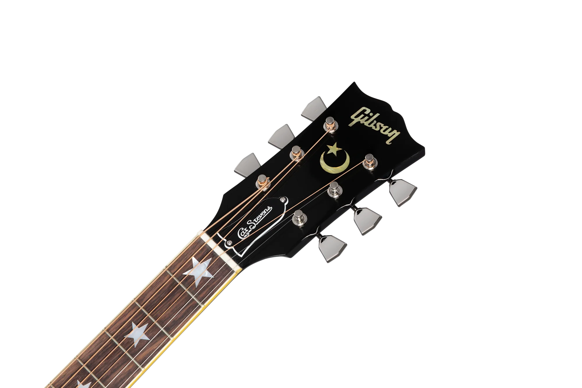 Gibson Custom Cat Stevens J-180 Collector's Edition, Ebony 5 Gibson Custom Cat Stevens J-180 Collector's Edition, Ebony