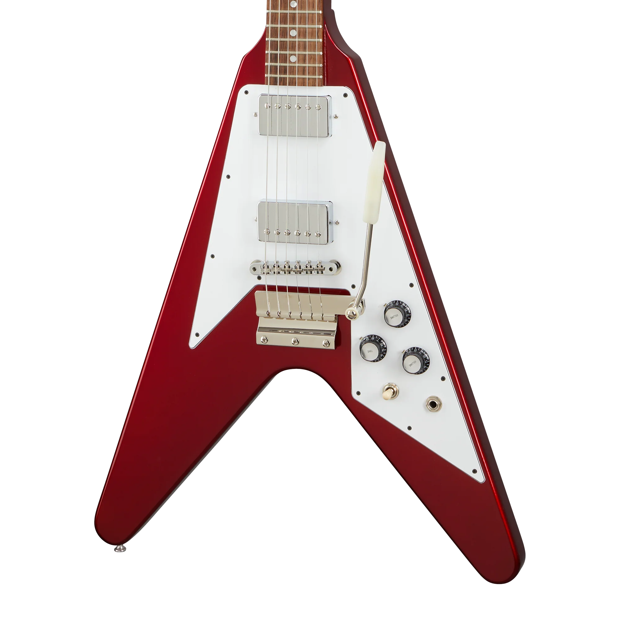 Gibson Custom 1967 Mahogany Flying V Reissue, Gloss, Sparkling Burgundy 1 Gibson Custom 1967 Mahogany Flying V Reissue, Gloss, Sparkling Burgundy