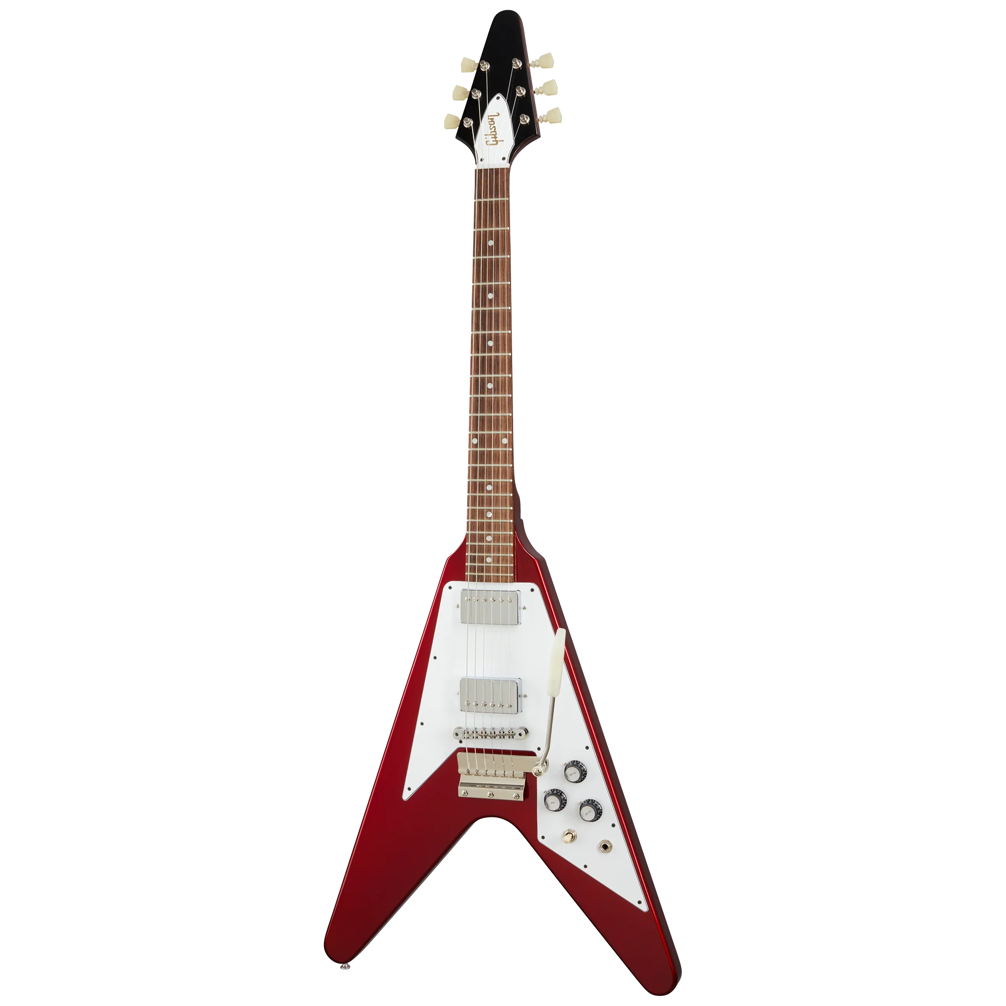 Gibson Custom 1967 Mahogany Flying V Reissue, Gloss, Sparkling Burgundy 3 Gibson Custom 1967 Mahogany Flying V Reissue, Gloss, Sparkling Burgundy
