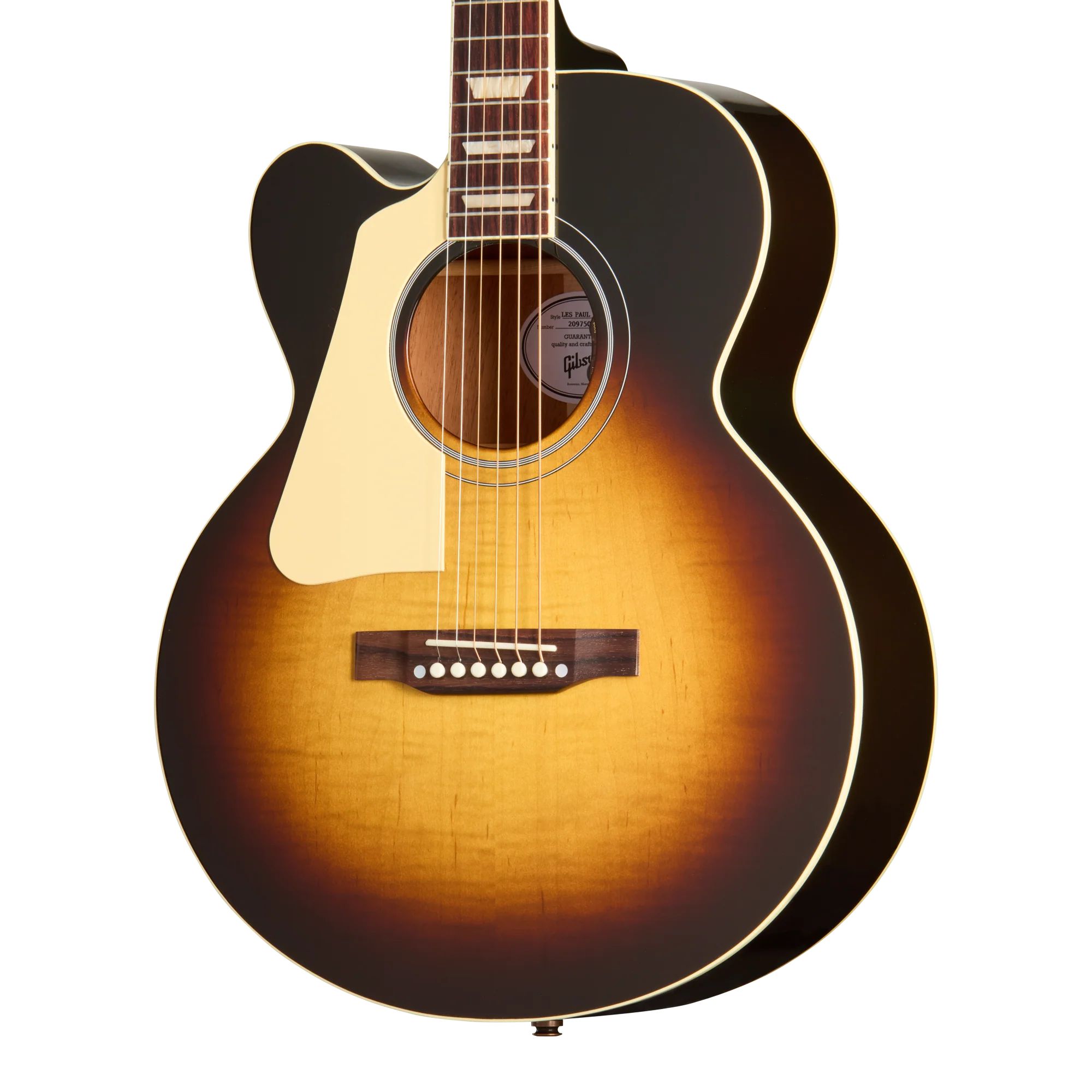Gibson Les Paul Parlor Acoustic, Left-Handed, Vintage Sunburst