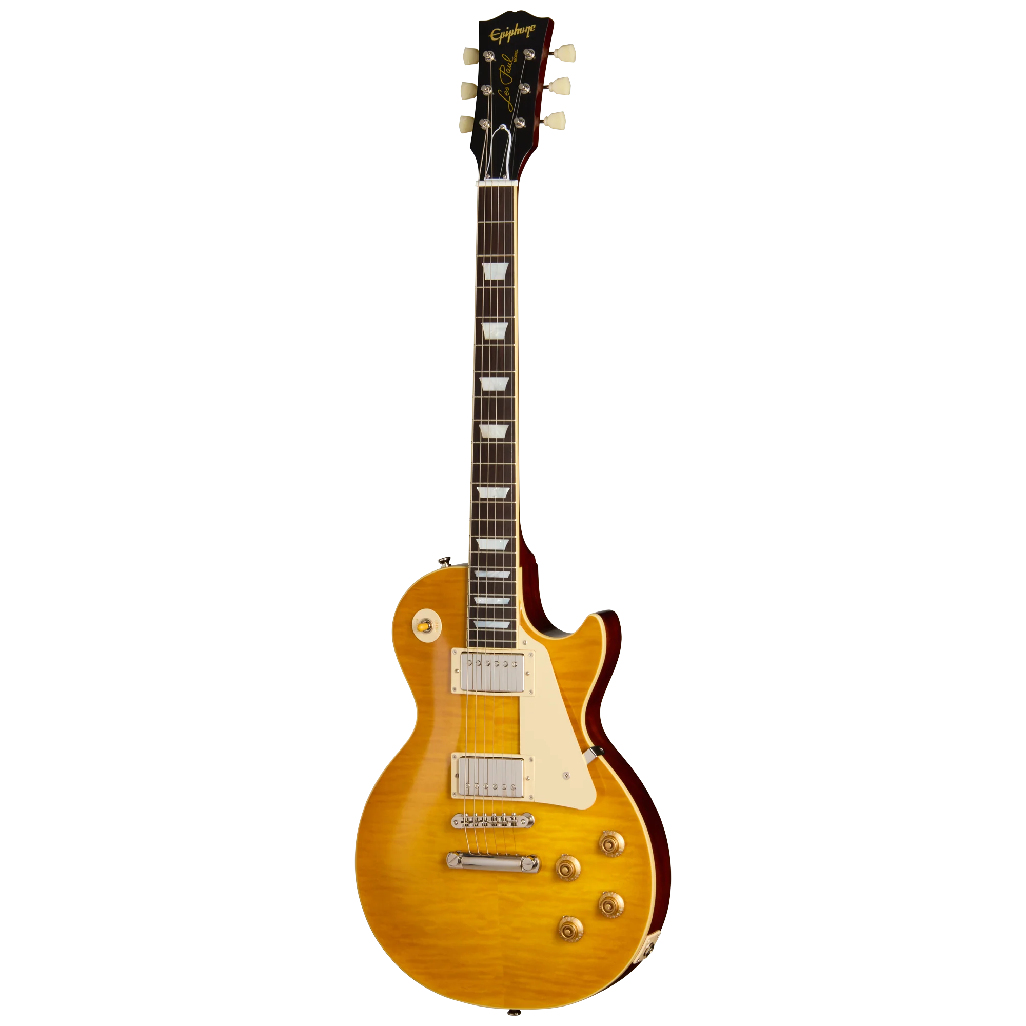 Epiphone IGC 1959 Les Paul Standard Reissue, Lemon Burst, Exclusive 3 Epiphone IGC 1959 Les Paul Standard Reissue, Lemon Burst, Exclusive