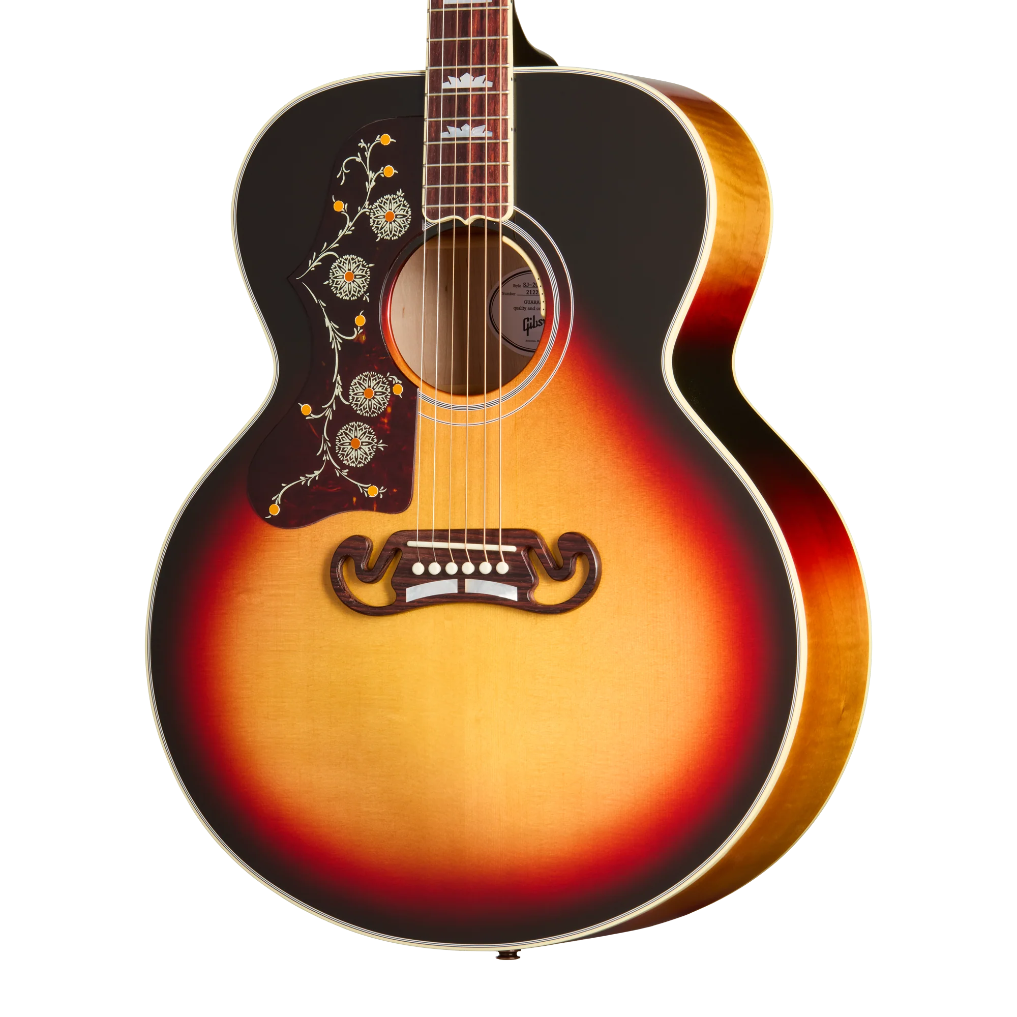 Gibson SJ-200 Standard, Left-Handed, Tri Burst