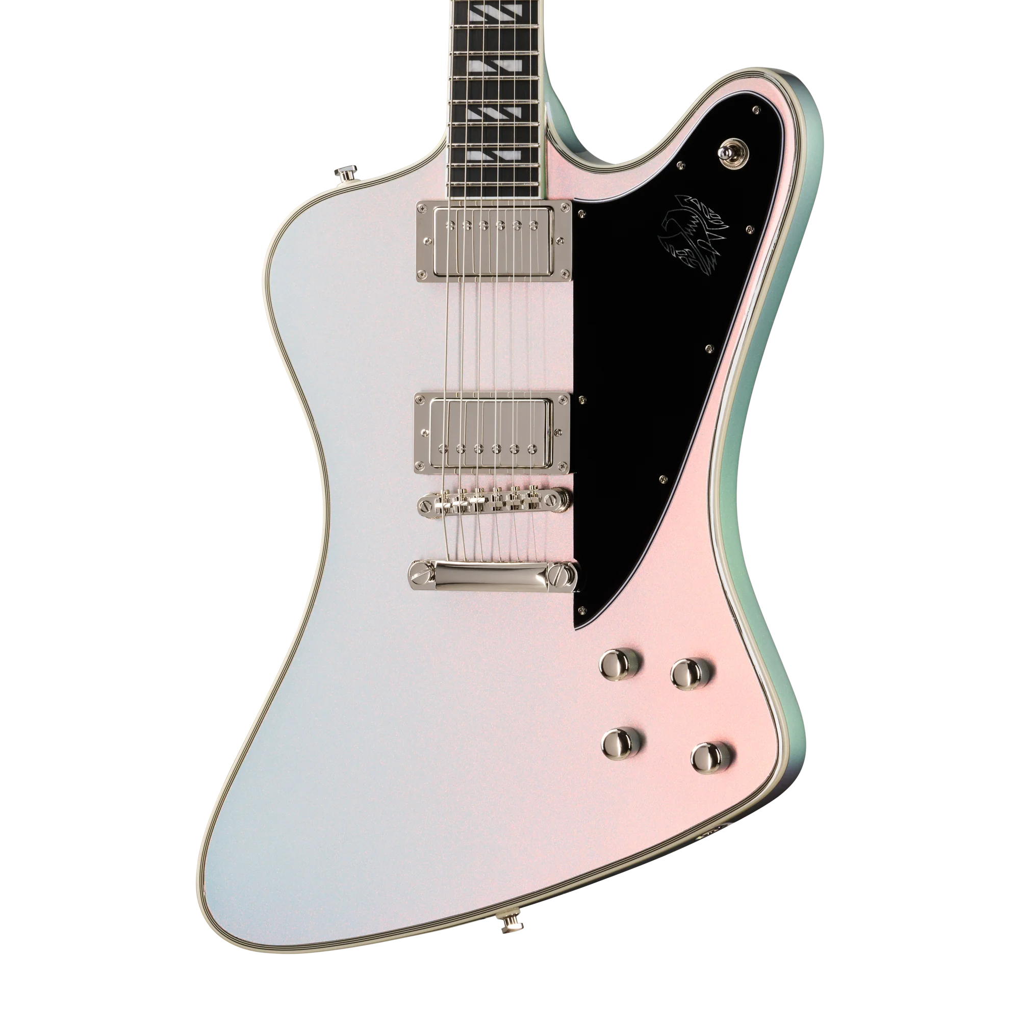 Epiphone Futura Firebird Custom, Quicksilver Shift
