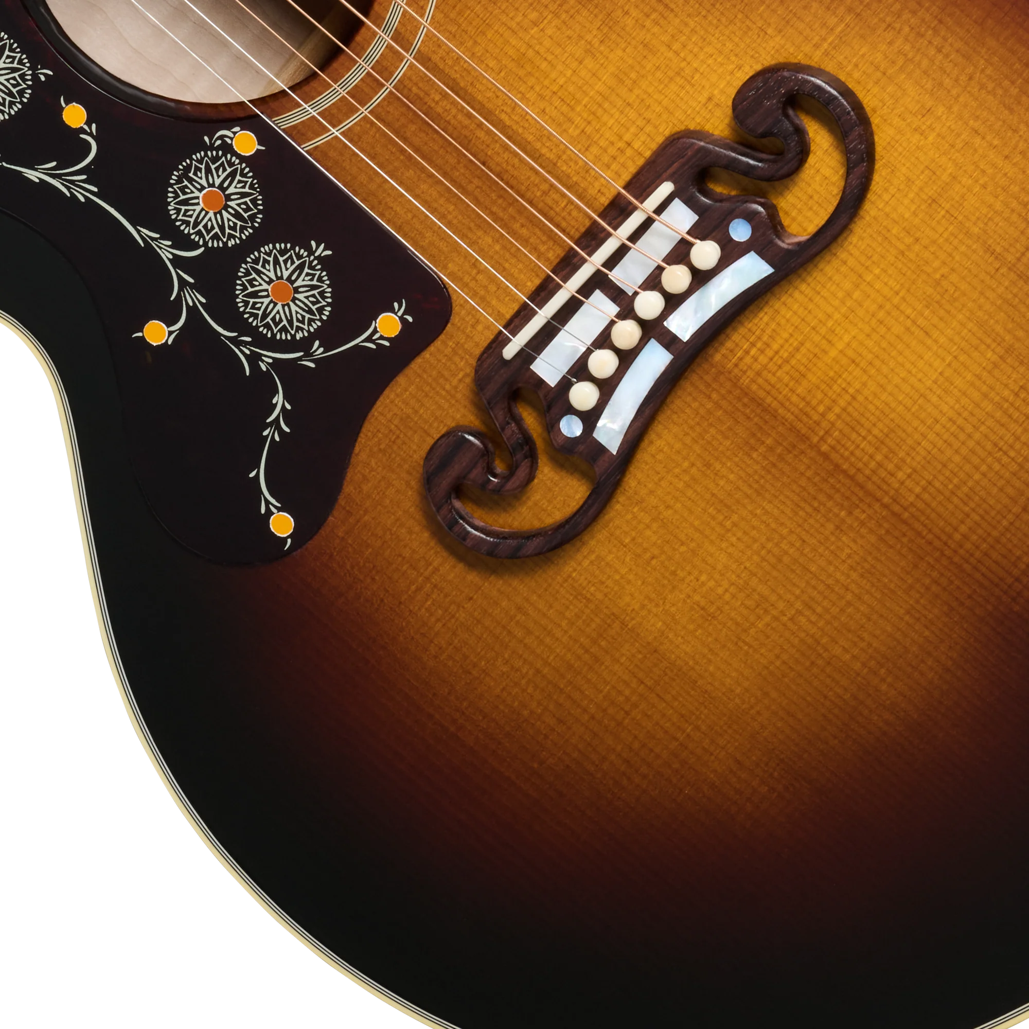 Gibson Custom 1957 SJ-200 Reissue, Left-Handed, Vintage Sunburst 8 Gibson Custom 1957 SJ-200 Reissue, Left-Handed, Vintage Sunburst