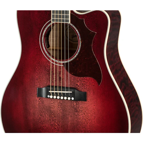 Gibson Songwriter Chroma - Quilt Maple, Black Cherry 4 Gibson Songwriter Chroma - Quilt Maple, Black Cherry
