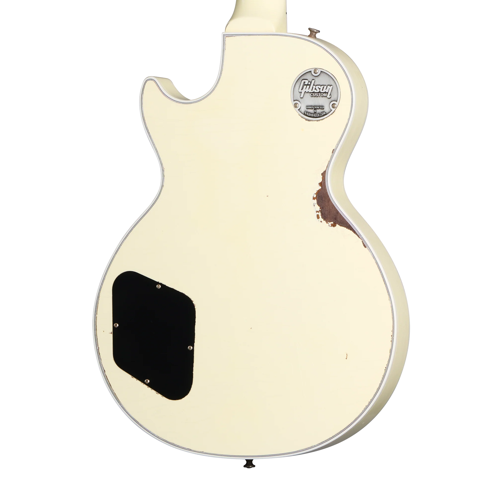 Gibson Custom Les Paul Custom, Heavy Aged, Classic White 2 Gibson Custom Les Paul Custom, Heavy Aged, Classic White