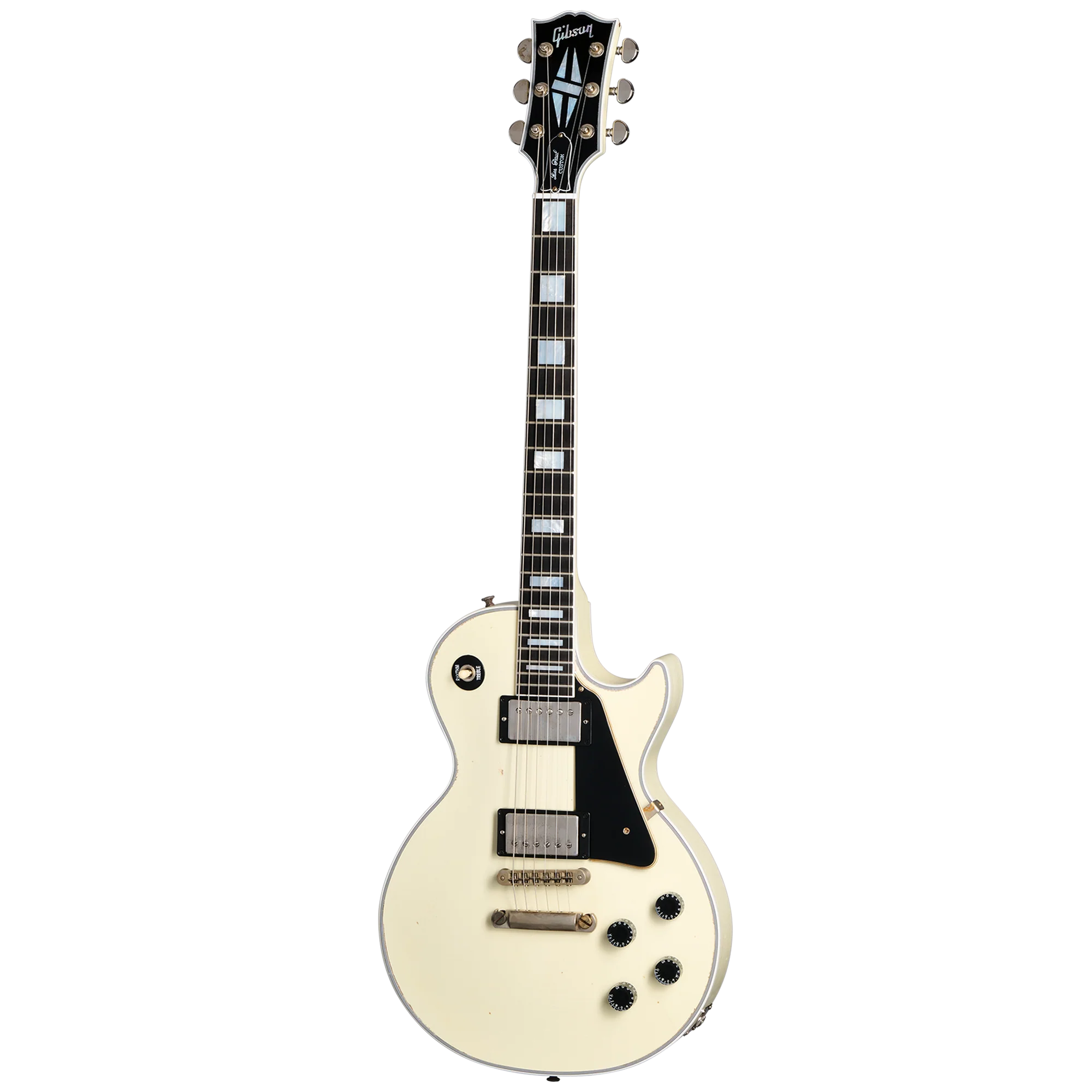 Gibson Custom Les Paul Custom, Heavy Aged, Classic White 3 Gibson Custom Les Paul Custom, Heavy Aged, Classic White
