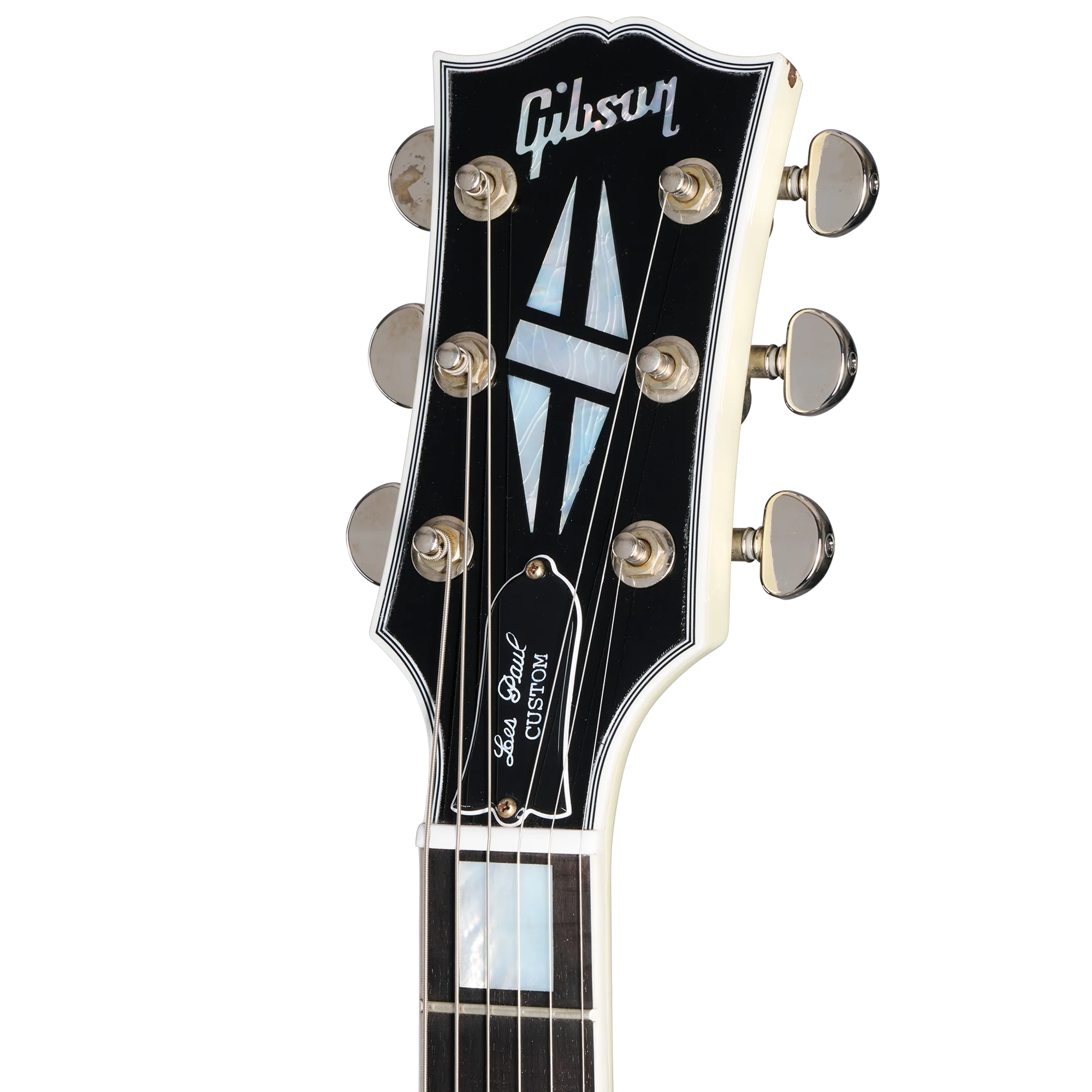 Gibson Custom Les Paul Custom, Heavy Aged, Classic White 5 Gibson Custom Les Paul Custom, Heavy Aged, Classic White