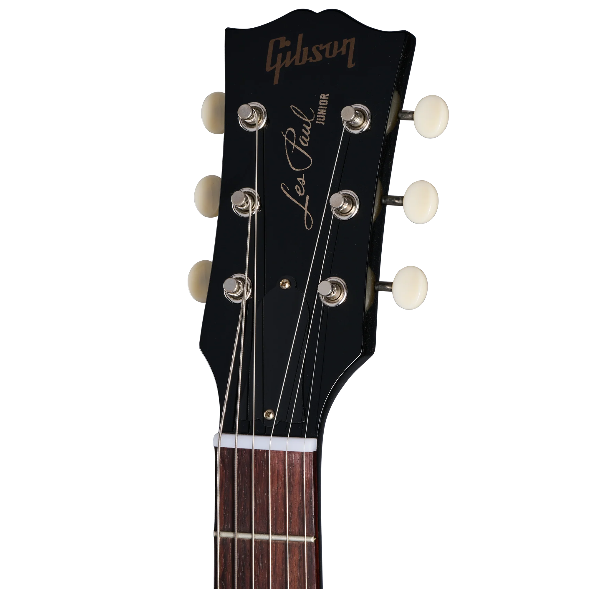 Gibson Custom 1958 Les Paul Junior Double Cut, Exclusive, TV Black 6 Gibson Custom 1958 Les Paul Junior Double Cut, Exclusive, TV Black