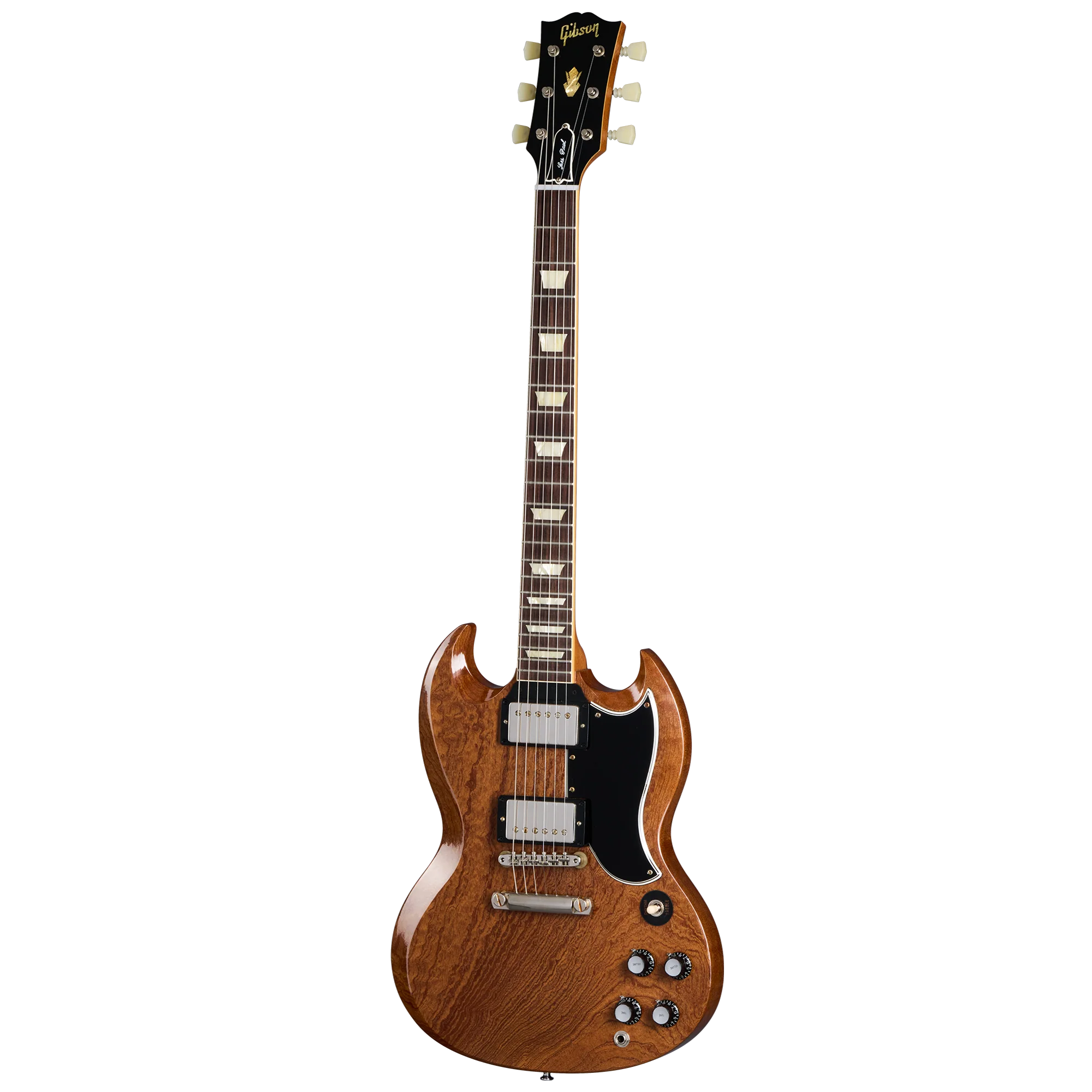 Gibson Custom 1961 Les Paul SG Standard Quilt Sapele, Ultra Light Aged, Natural, Exclusive 3 Gibson Custom 1961 Les Paul SG Standard Quilt Sapele, Ultra Light Aged, Natural, Exclusive