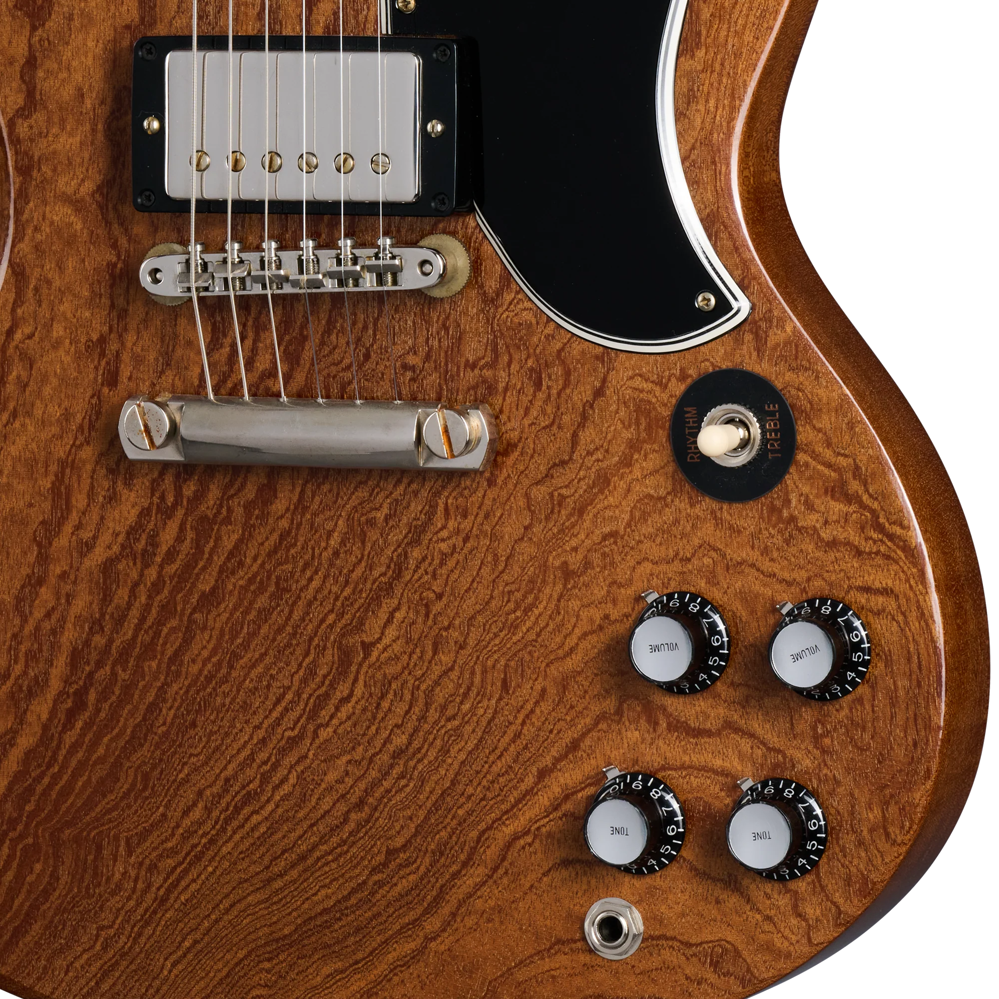 Gibson Custom 1961 Les Paul SG Standard Quilt Sapele, Ultra Light Aged, Natural, Exclusive 7 Gibson Custom 1961 Les Paul SG Standard Quilt Sapele, Ultra Light Aged, Natural, Exclusive