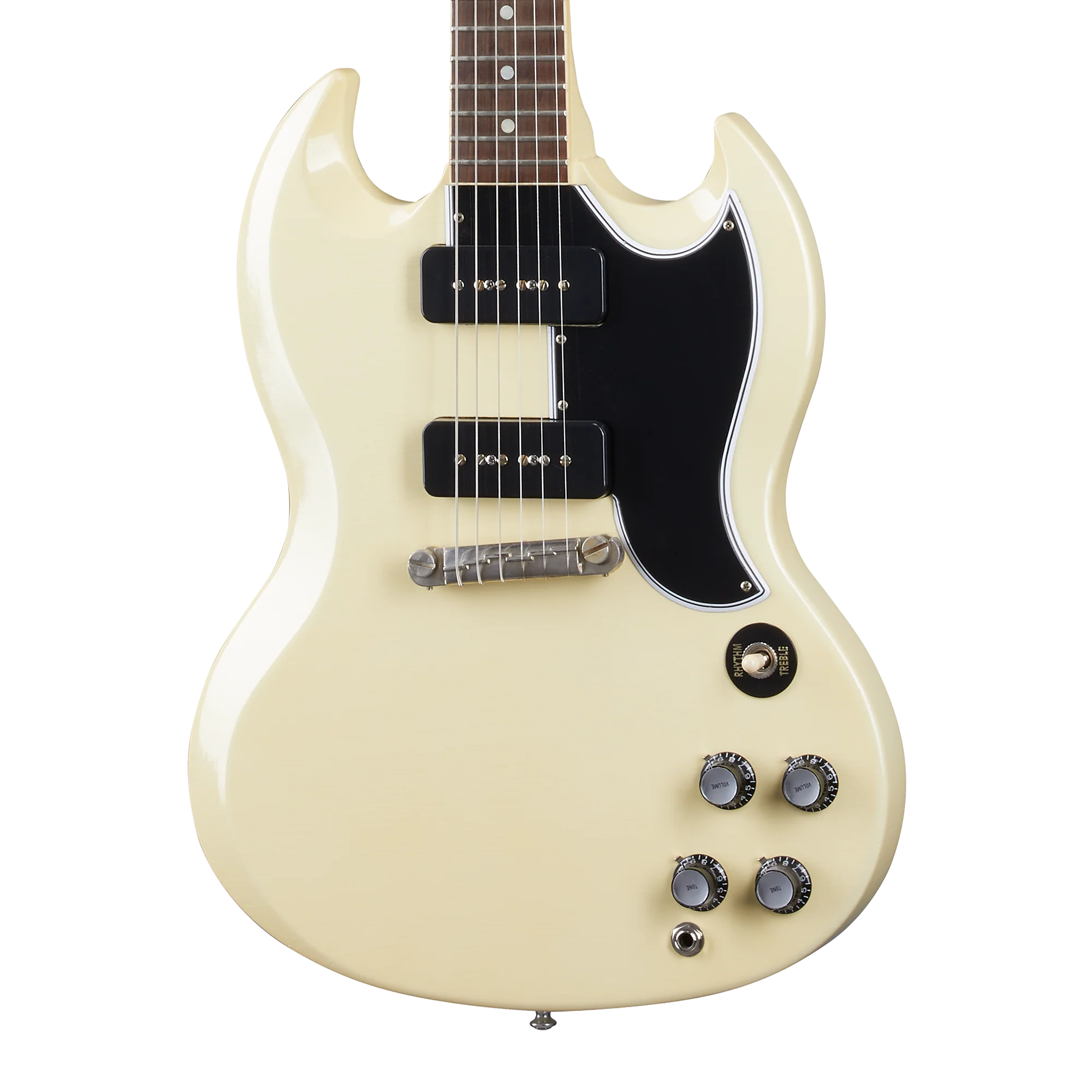 Gibson Custom 1963 SG Special Reissue, Ultra Light Aged, Classic White 1 Gibson Custom 1963 SG Special Reissue, Ultra Light Aged, Classic White