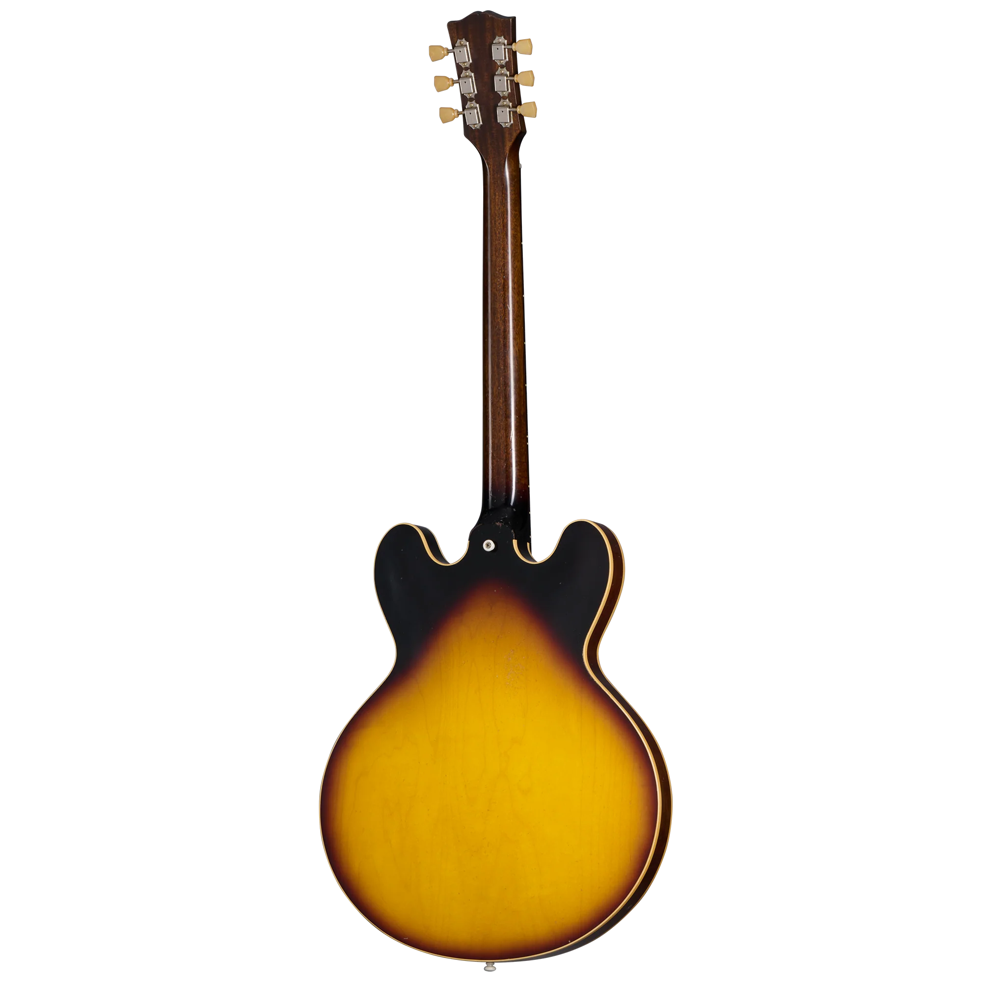 Gibson Custom 1958 ES-335 Reissue, Heavy Aged, Faded Tobacco Burst 3 Gibson Custom 1958 ES-335 Reissue, Heavy Aged, Faded Tobacco Burst