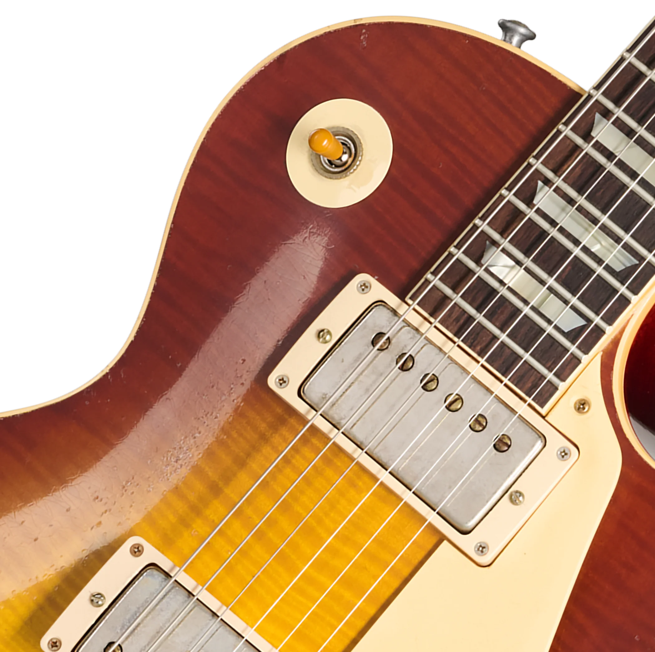 Gibson Custom 1960 Les Paul Standard Reissue, Heavy Aged, Iced Tea Burst 7 Gibson Custom 1960 Les Paul Standard Reissue, Heavy Aged, Iced Tea Burst