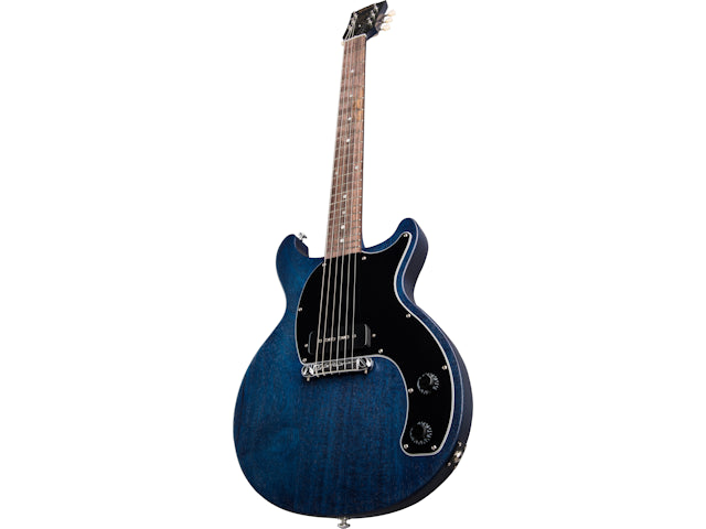 Gibson Les Paul Junior Tribute DC, Blue Stain (Gibson Gig Bag Included) 10 Gibson Les Paul Junior Tribute DC, Blue Stain (Gibson Gig Bag Included)