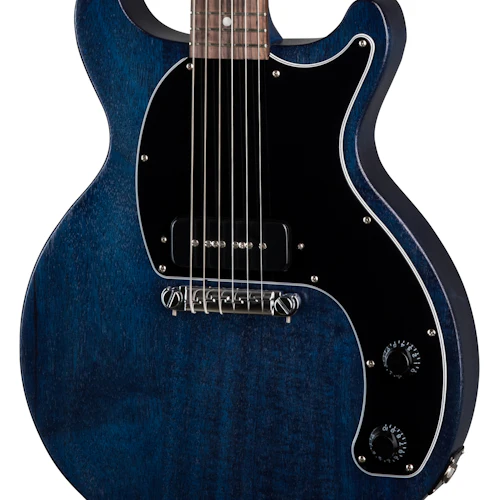 Gibson Les Paul Junior Tribute DC, Blue Stain (Gibson Gig Bag Included) 4 Gibson Les Paul Junior Tribute DC, Blue Stain (Gibson Gig Bag Included)