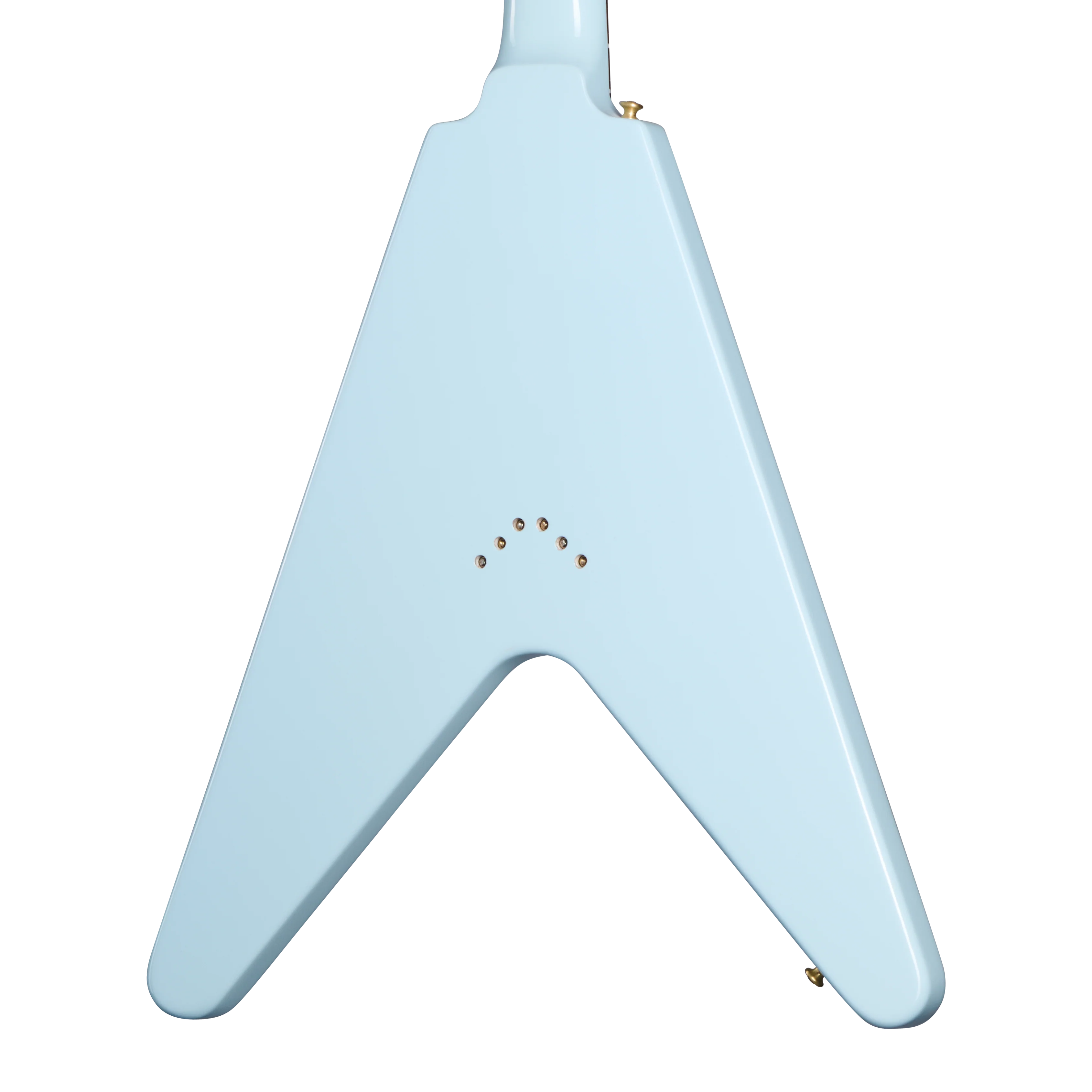 Gibson Custom 1958 Korina Flying V Reissue, Frost Blue VOS 2 Gibson Custom 1958 Korina Flying V Reissue, Frost Blue VOS