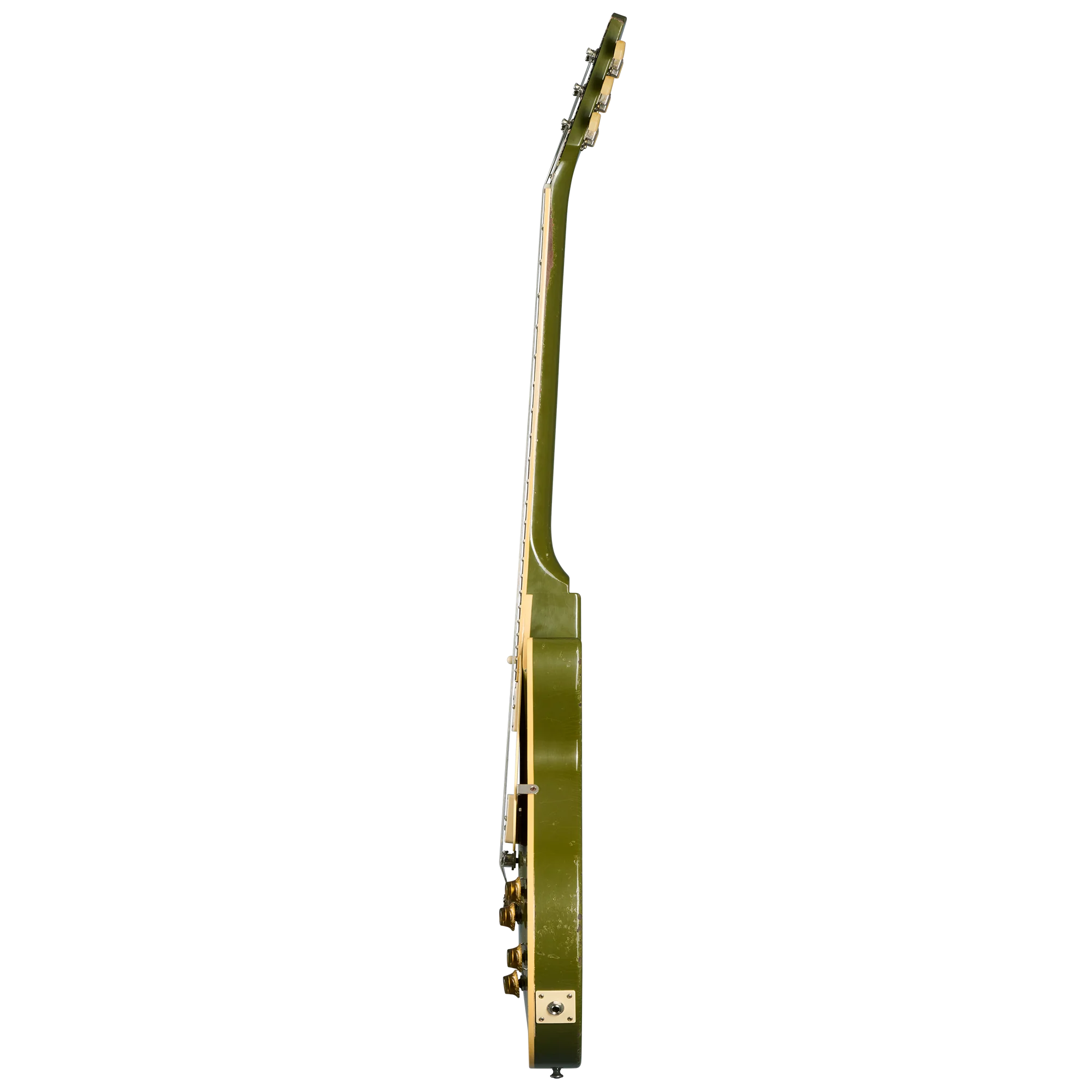 Gibson Custom 1958 Les Paul Standard, Heavy Aged, Olive Drab 4 Gibson Custom 1958 Les Paul Standard, Heavy Aged, Olive Drab