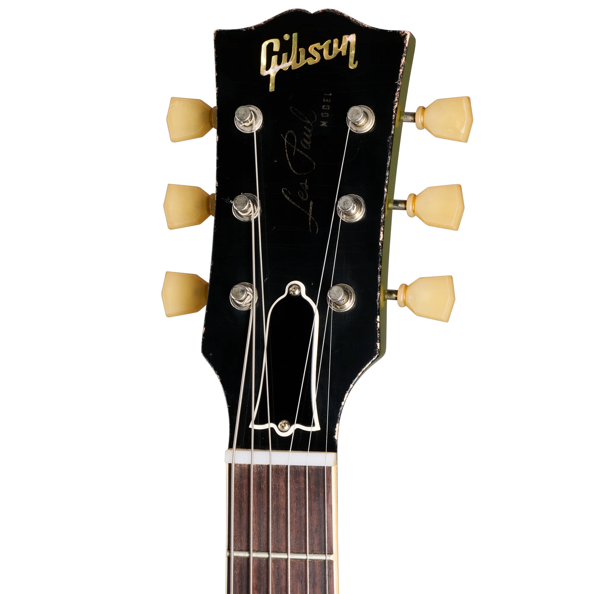 Gibson Custom 1958 Les Paul Standard, Heavy Aged, Olive Drab 6 Gibson Custom 1958 Les Paul Standard, Heavy Aged, Olive Drab