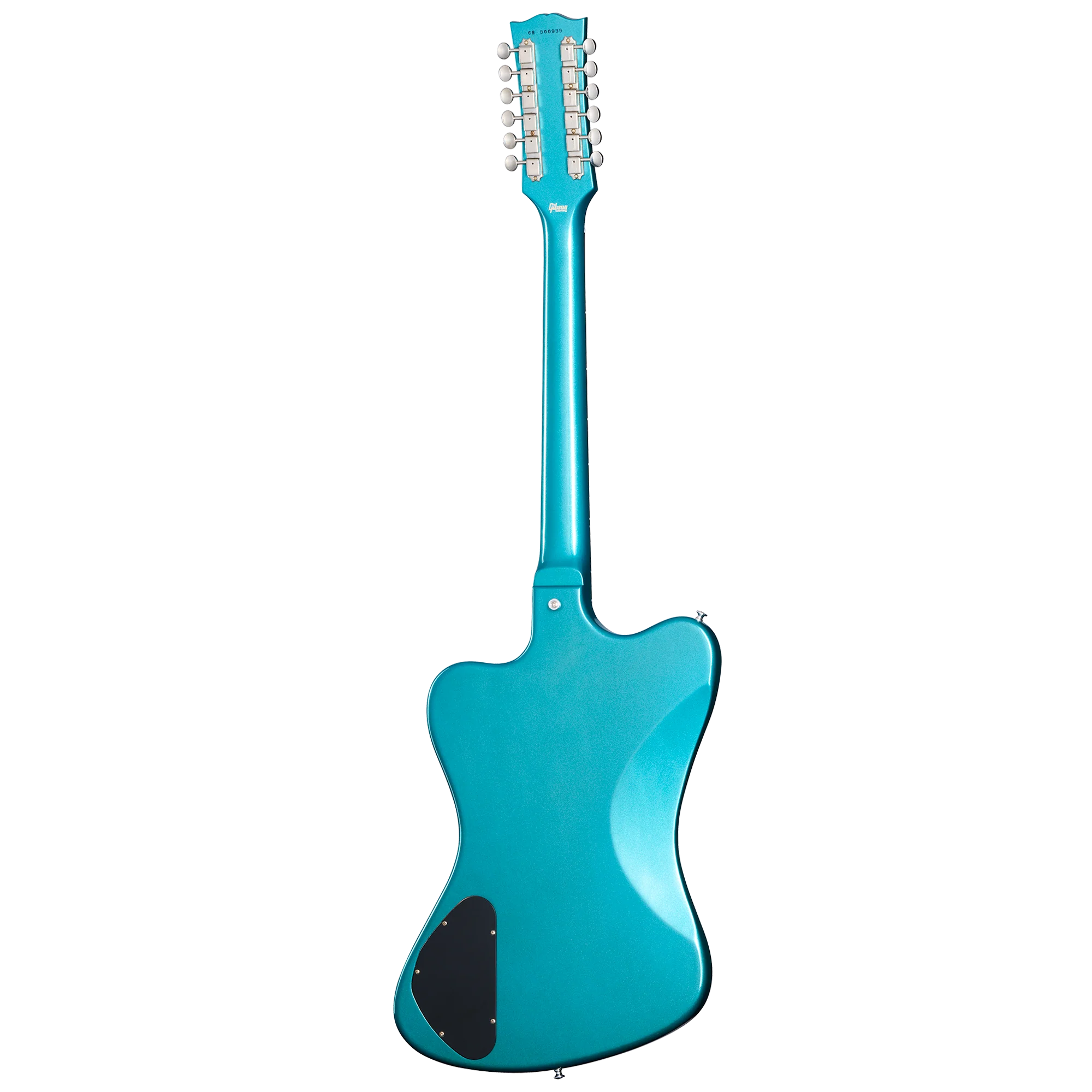 Gibson Custom 1965 Non-Reverse Firebird V 12-String Reissue, Aqua Mist VOS 4 Gibson Custom 1965 Non-Reverse Firebird V 12-String Reissue, Aqua Mist VOS