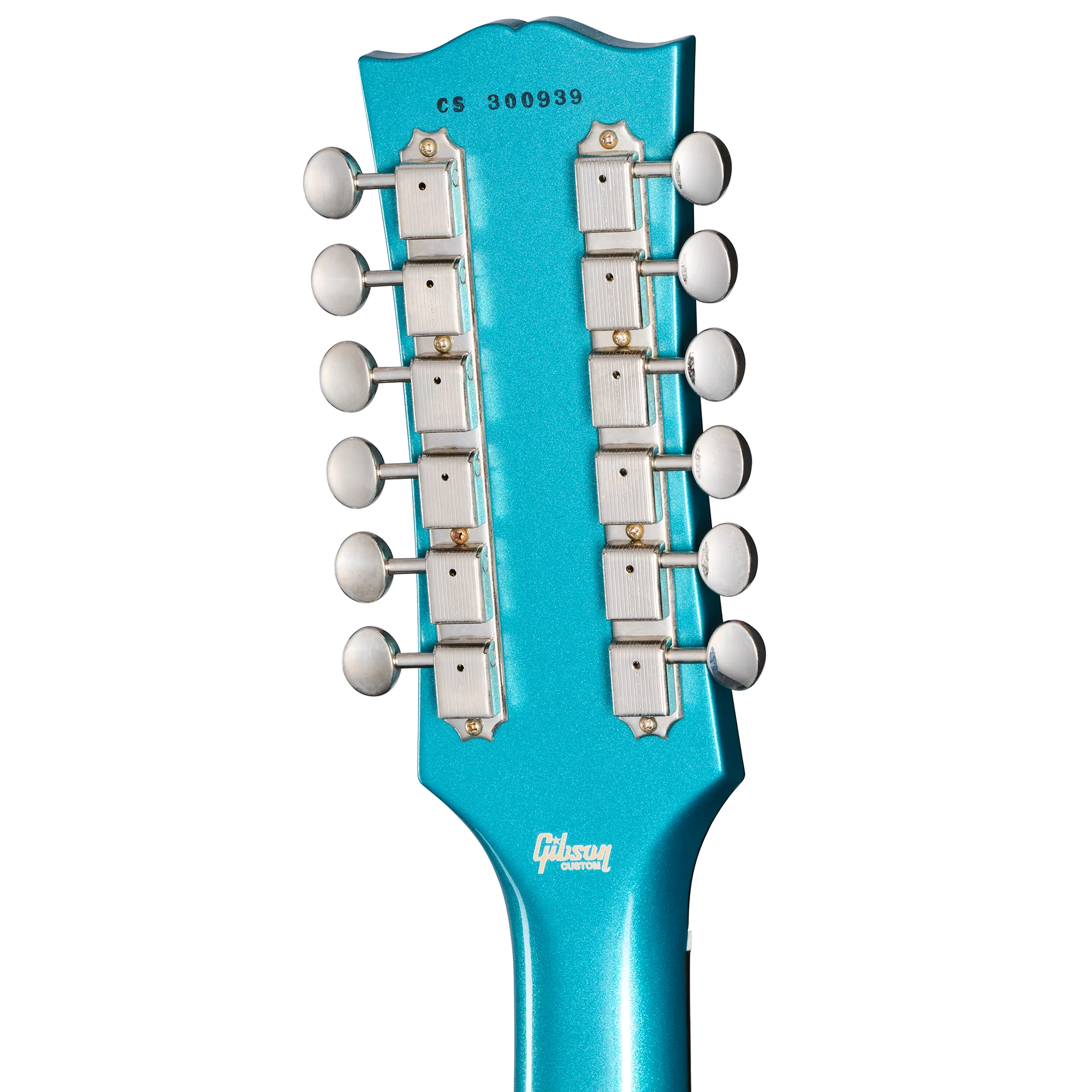 Gibson Custom 1965 Non-Reverse Firebird V 12-String Reissue, Aqua Mist VOS 6 Gibson Custom 1965 Non-Reverse Firebird V 12-String Reissue, Aqua Mist VOS