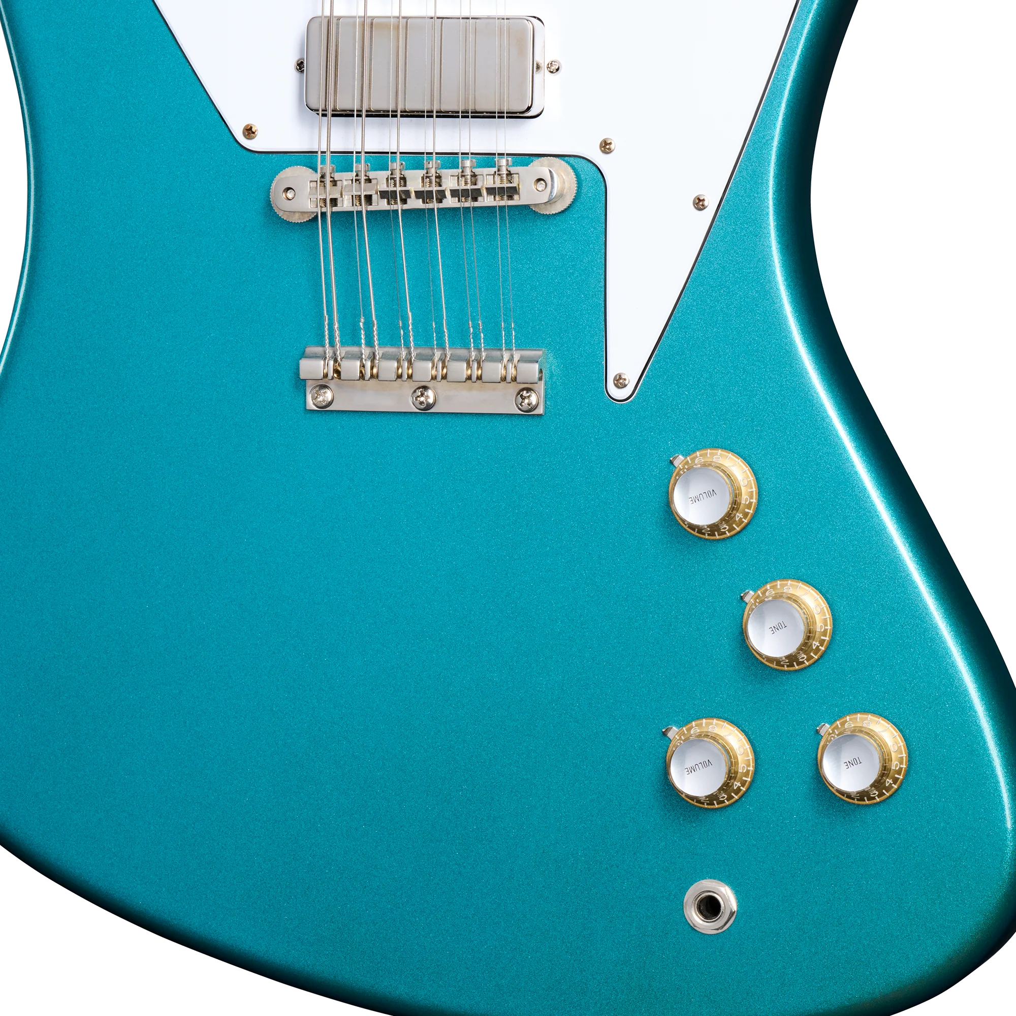 Gibson Custom 1965 Non-Reverse Firebird V 12-String Reissue, Aqua Mist VOS 8 Gibson Custom 1965 Non-Reverse Firebird V 12-String Reissue, Aqua Mist VOS