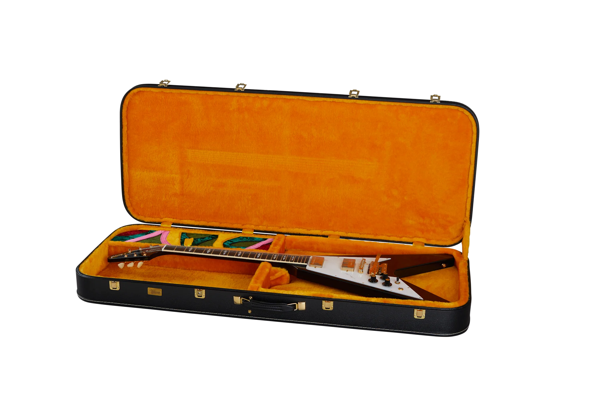 Gibson Custom Jimi Hendrix™ 1969 Flying V, Left-Handed, Aged Ebony 8 Gibson Custom Jimi Hendrix™ 1969 Flying V, Left-Handed, Aged Ebony