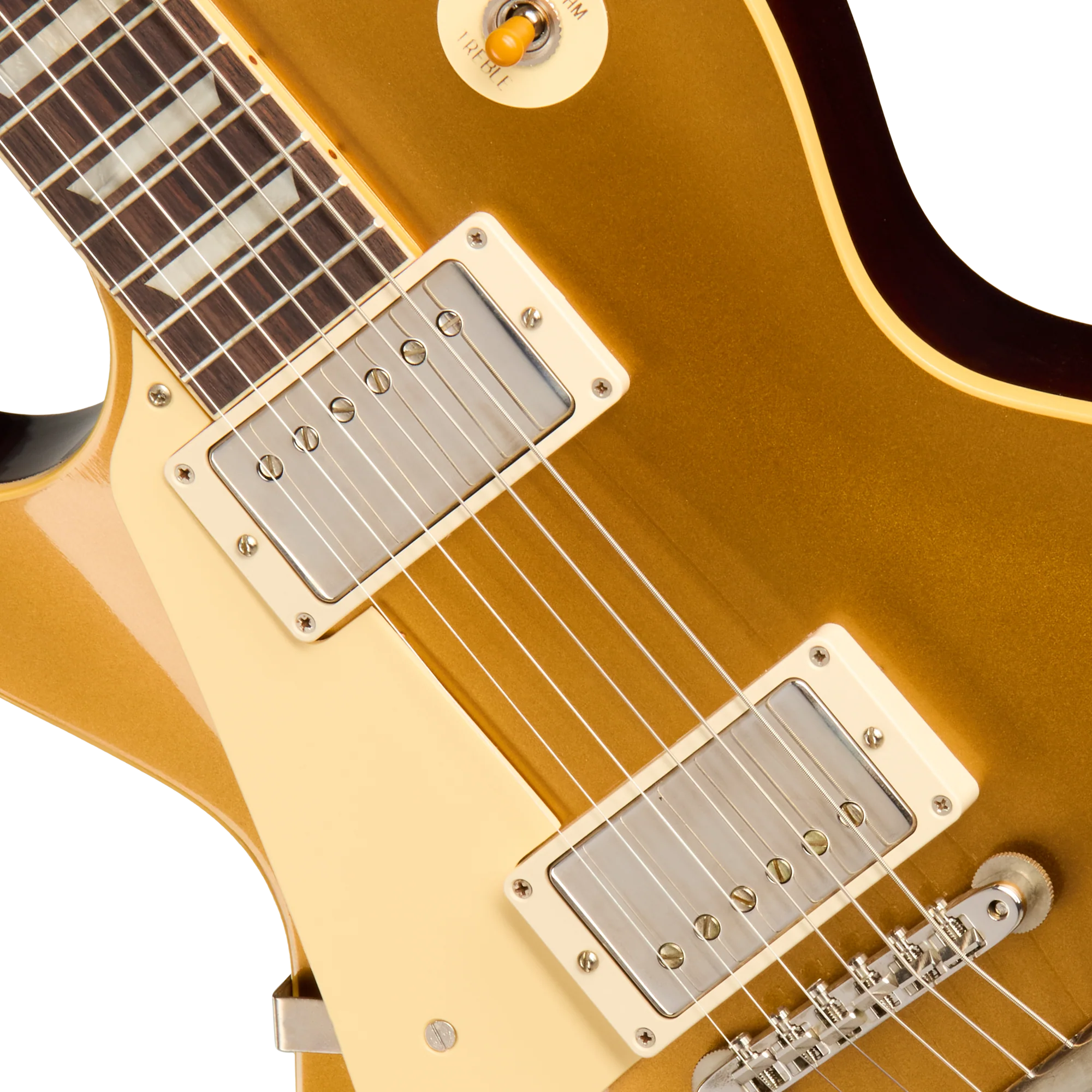Gibson Custom 1957 Les Paul Goldtop Darkback Reissue, Left-Handed, VOS, Double Gold 7 Gibson Custom 1957 Les Paul Goldtop Darkback Reissue, Left-Handed, VOS, Double Gold