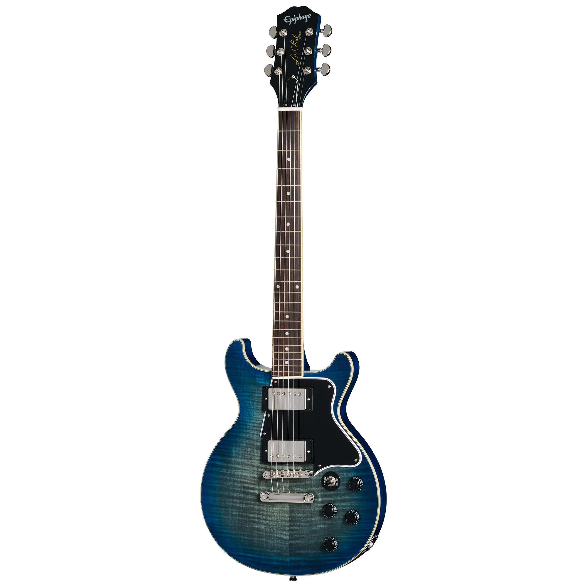Epiphone Les Paul Special Double Cut Figured, Ocean Water 3 Epiphone Les Paul Special Double Cut Figured, Ocean Water