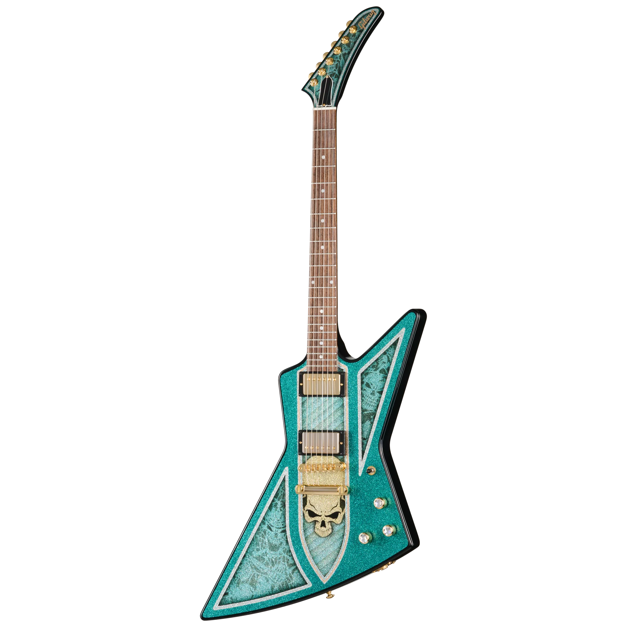 Gibson Mod™ Collection Explorer 80s, Skully Bone Face 2 Gibson Mod™ Collection Explorer 80s, Skully Bone Face