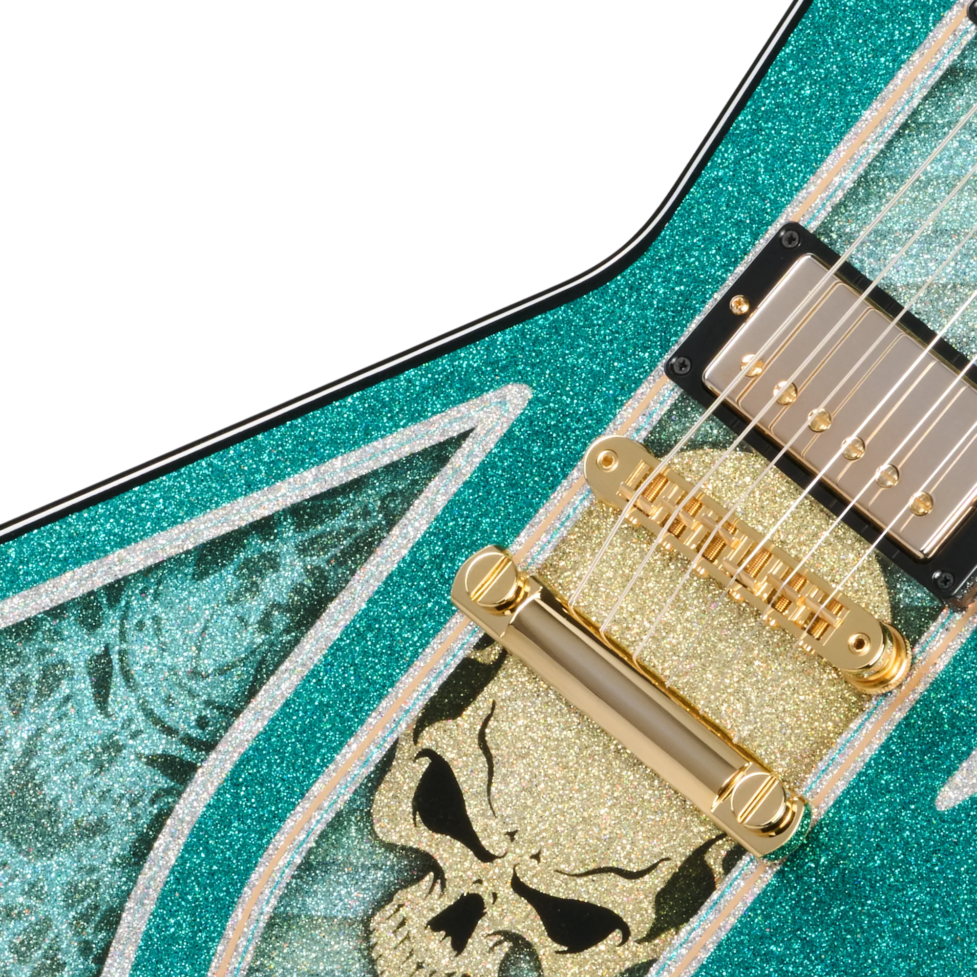 Gibson Mod™ Collection Explorer 80s, Skully Bone Face 6 Gibson Mod™ Collection Explorer 80s, Skully Bone Face