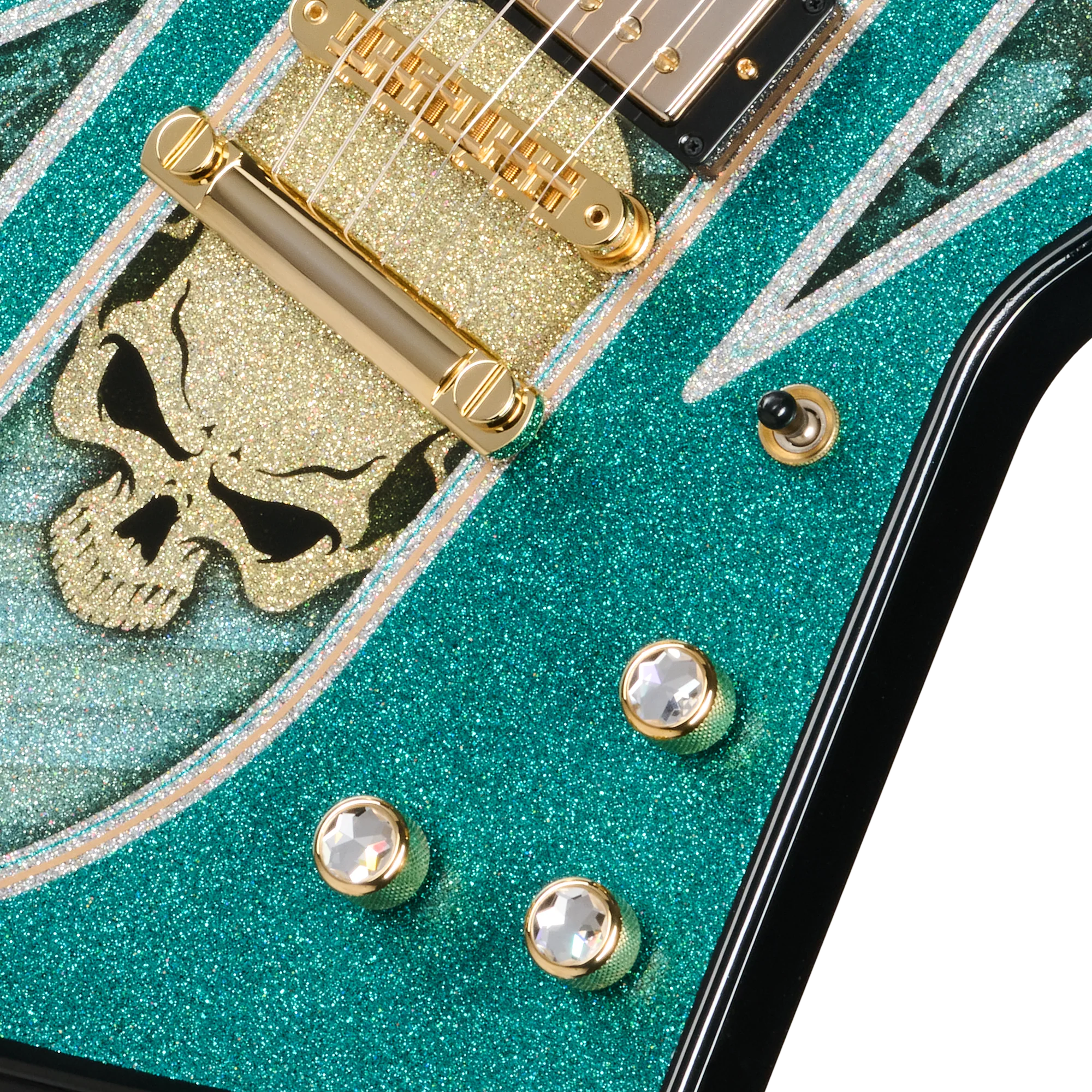 Gibson Mod™ Collection Explorer 80s, Skully Bone Face 7 Gibson Mod™ Collection Explorer 80s, Skully Bone Face
