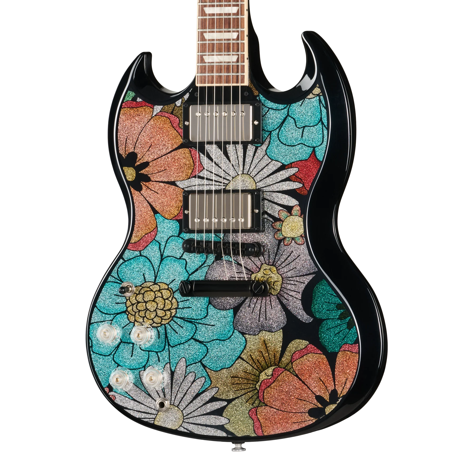Gibson Mod™ Collection SG Standard, Left-Handed, Flower Power