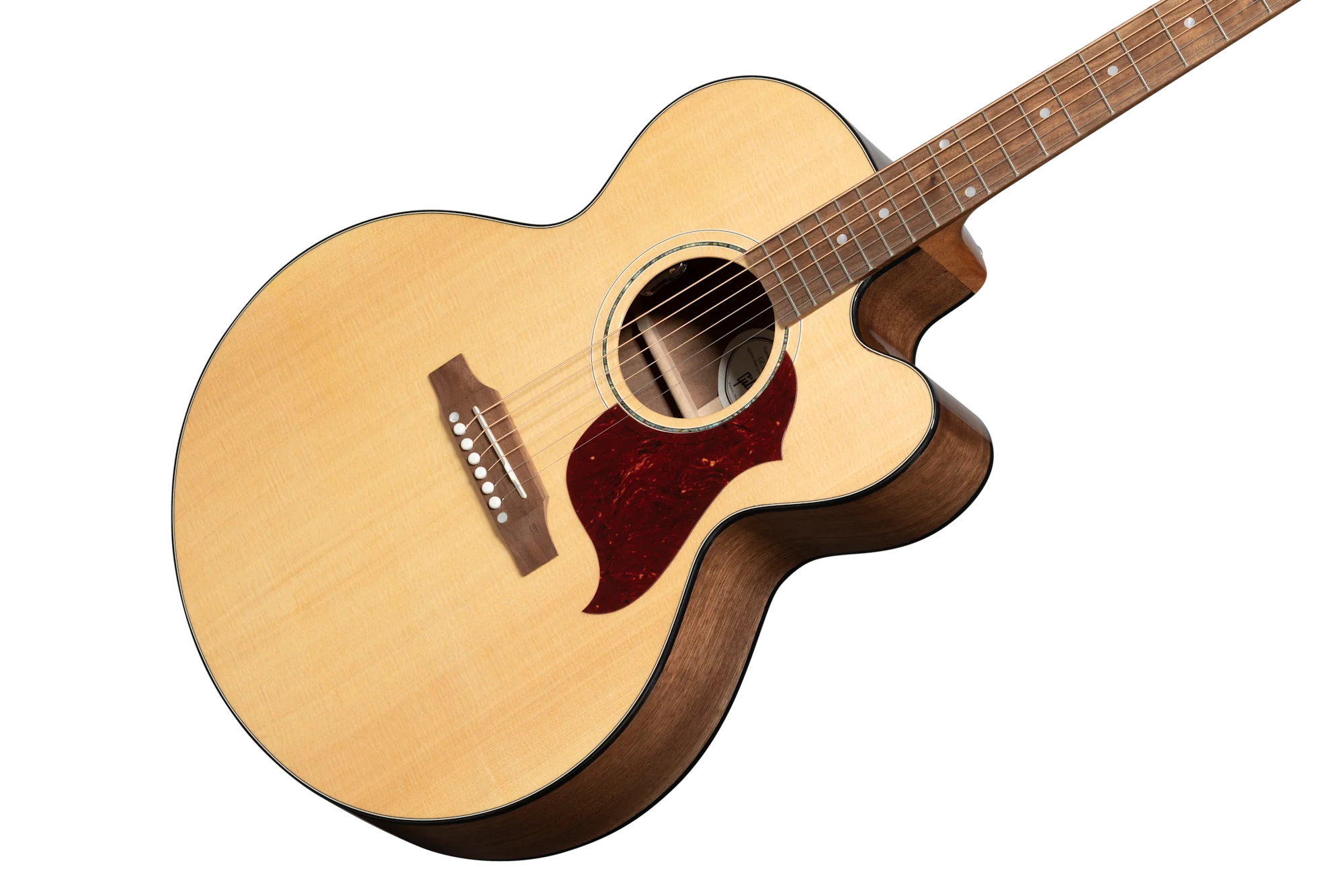 Gibson J-185 EC Modern Walnut, Left-Handed, Antique Natural 1 Gibson J-185 EC Modern Walnut, Left-Handed, Antique Natural