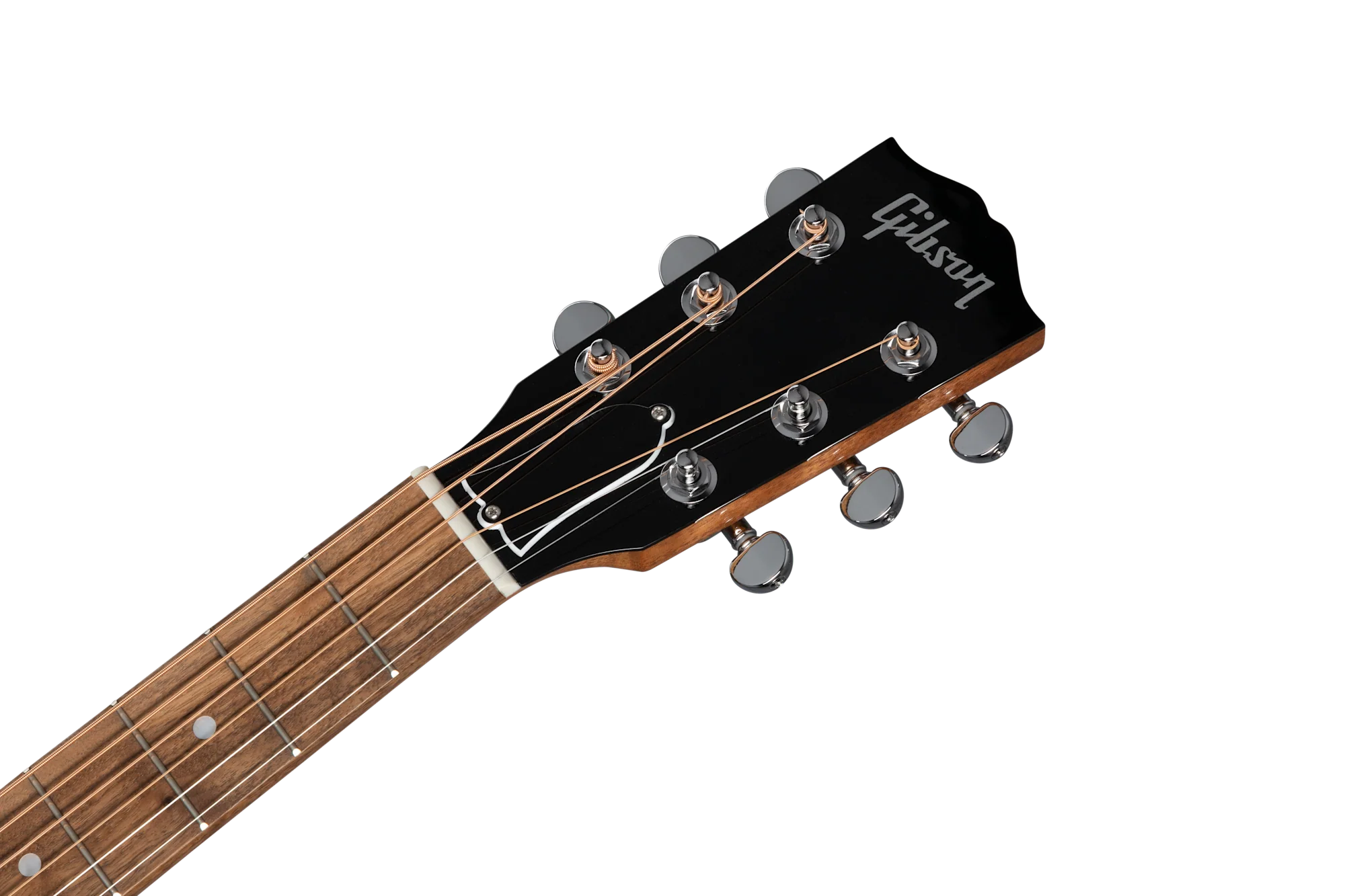 Gibson J-185 EC Modern Walnut, Left-Handed, Antique Natural 5 Gibson J-185 EC Modern Walnut, Left-Handed, Antique Natural