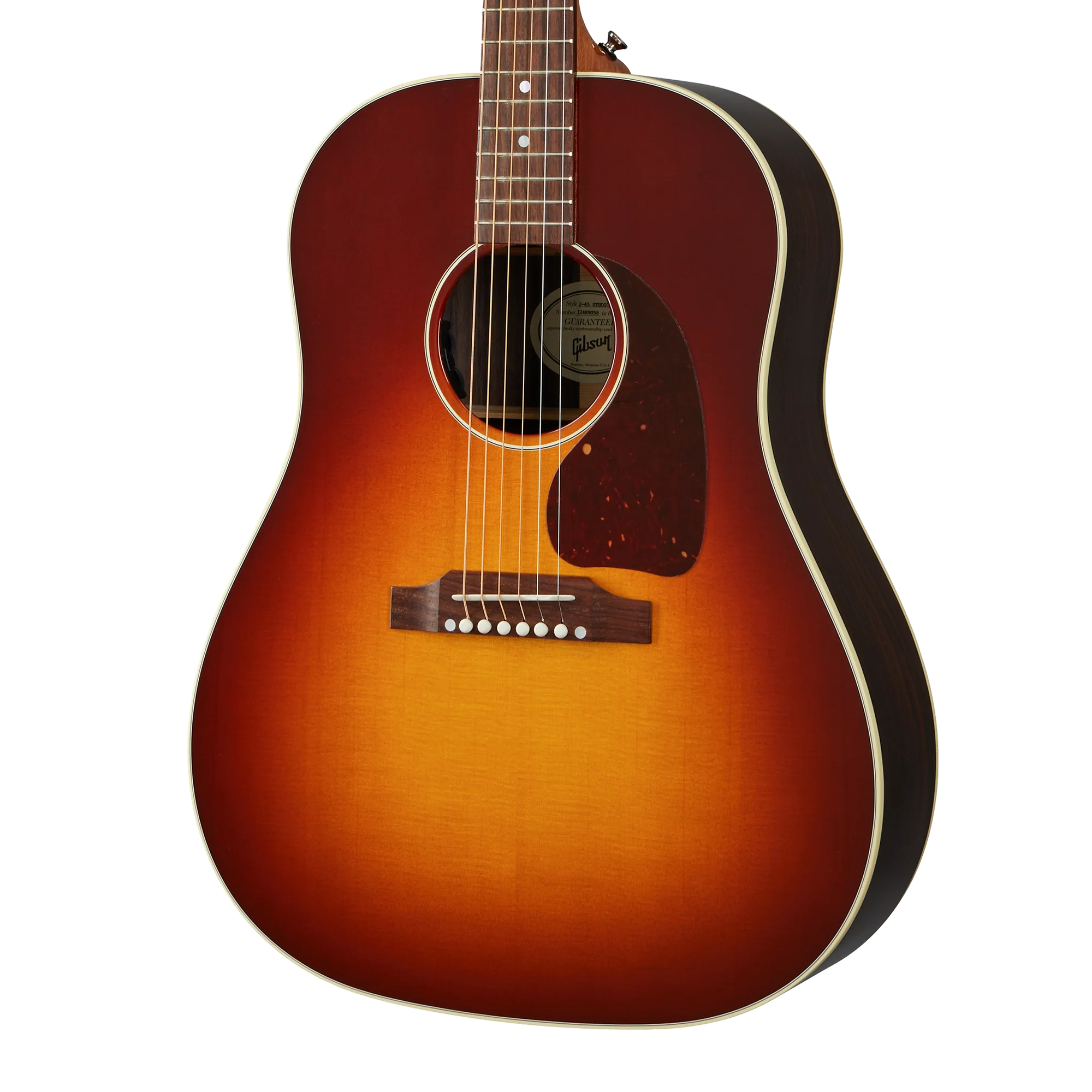 Gibson J-45 Studio Rosewood, Left-Handed, Rosewood Burst