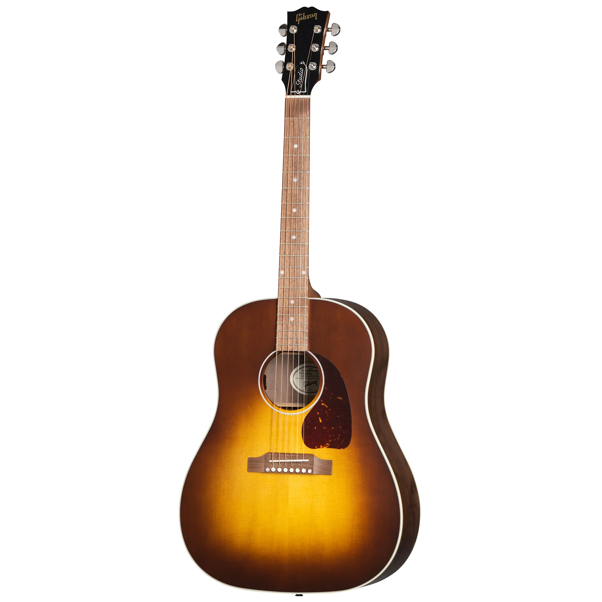 Gibson J-45 Studio Walnut, Left Handed, Satin Walnut Burst 3 Gibson J-45 Studio Walnut, Left Handed, Satin Walnut Burst