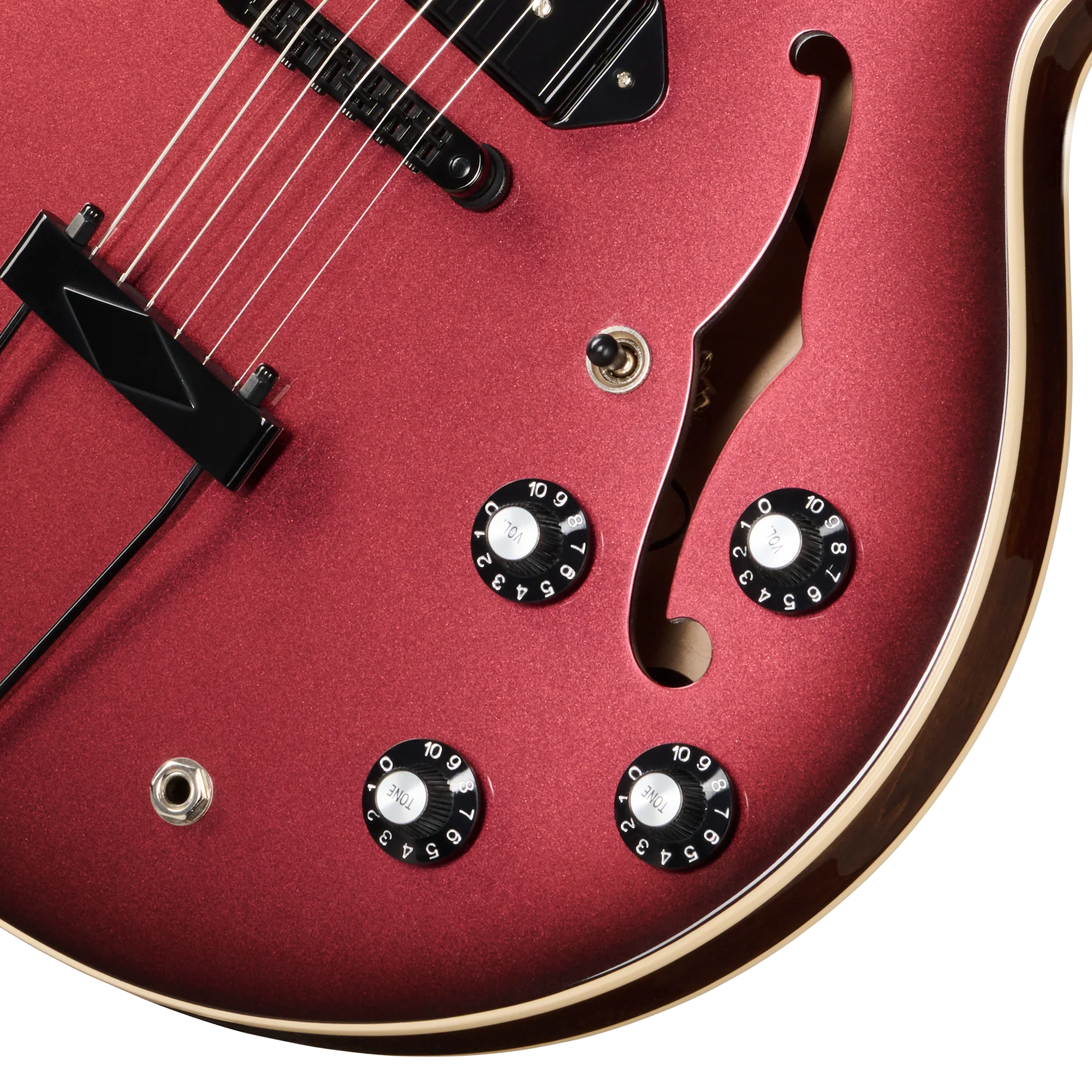 Gibson Mod™ Collection ES-330, Red Olive Burst 8 Gibson Mod™ Collection ES-330, Red Olive Burst