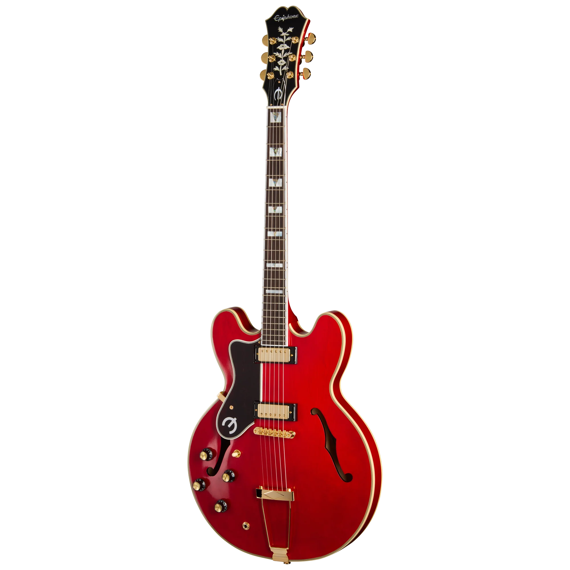 Epiphone Masterbilt Gem Archer Sheraton, Left-Handed, Cherry Red 3 Epiphone Masterbilt Gem Archer Sheraton, Left-Handed, Cherry Red