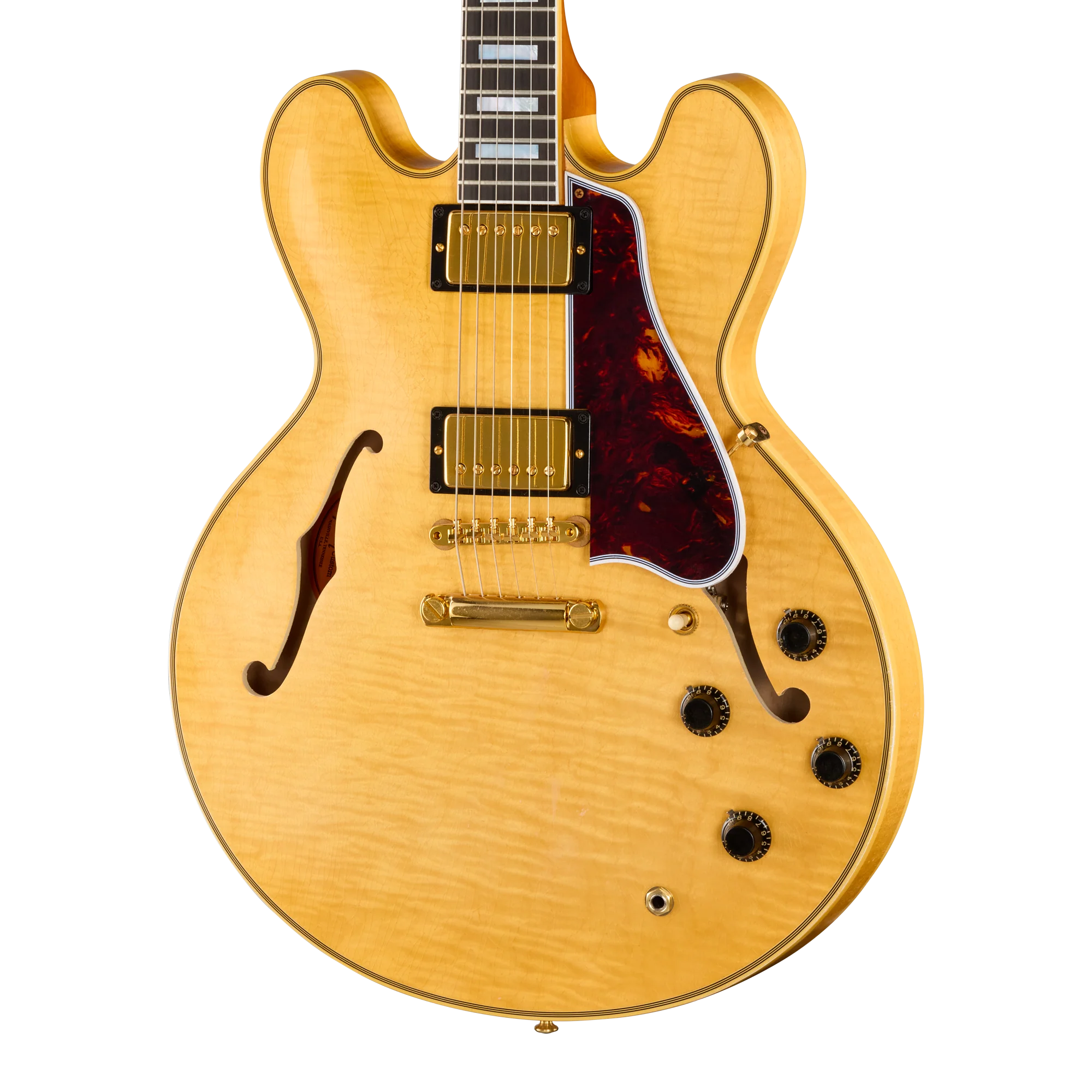 Gibson Custom LE 1960 ES-355 Reissue with Figured Maple, Light Aged, Antique Blonde