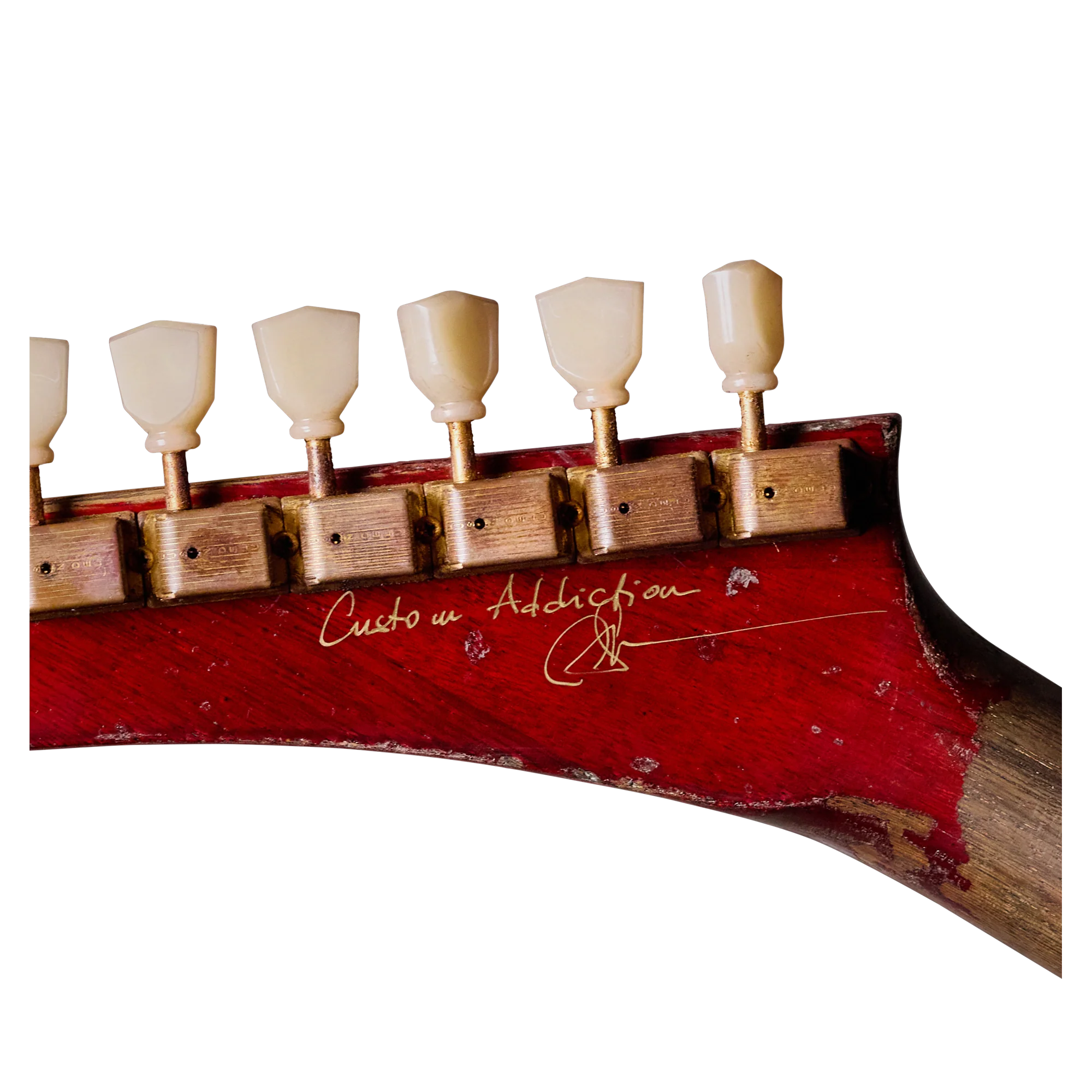 Gibson Custom Leo Scala Custom Addiction Explorer, Dark Cherry 26 Gibson Custom Leo Scala Custom Addiction Explorer, Dark Cherry