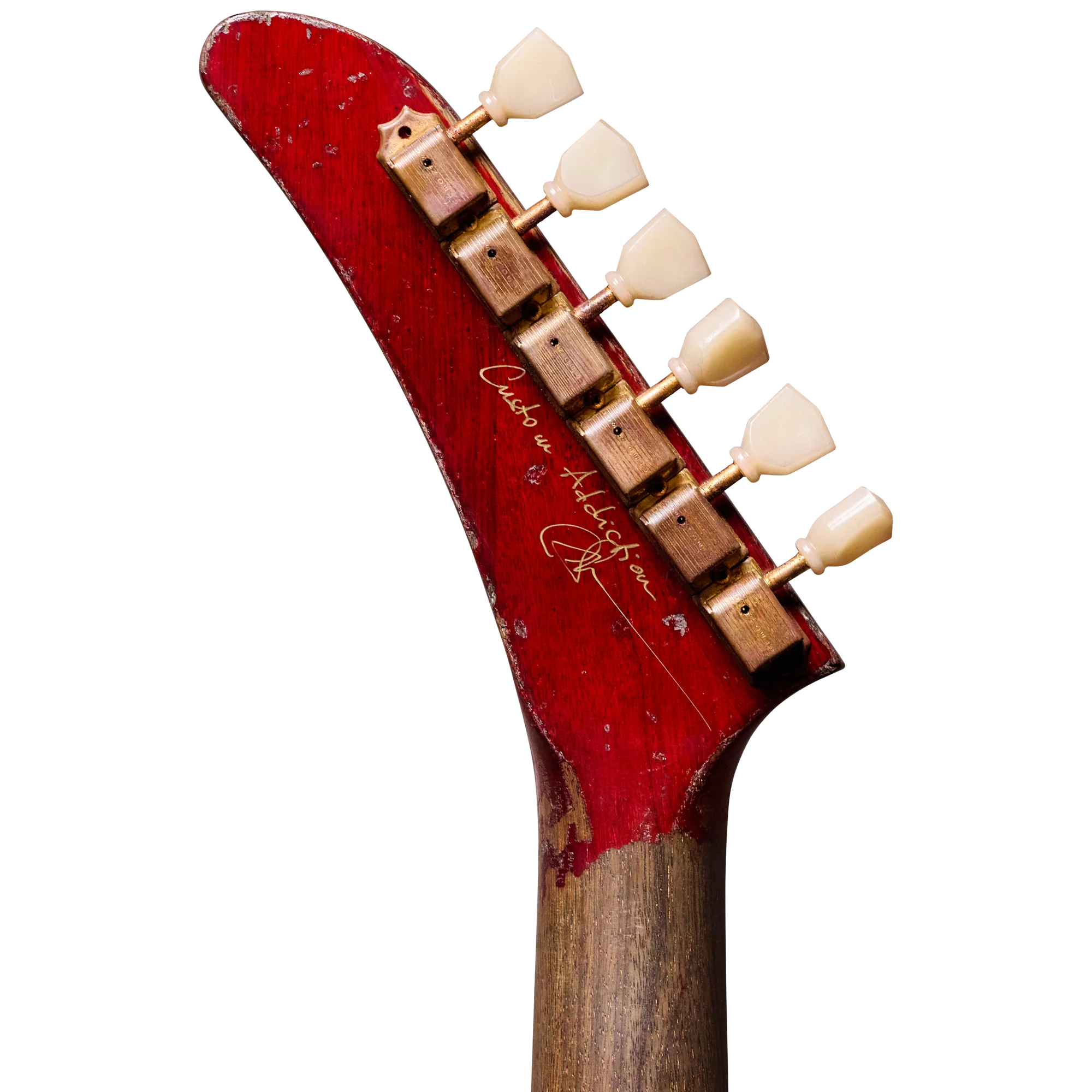Gibson Custom Leo Scala Custom Addiction Explorer, Dark Cherry 6 Gibson Custom Leo Scala Custom Addiction Explorer, Dark Cherry