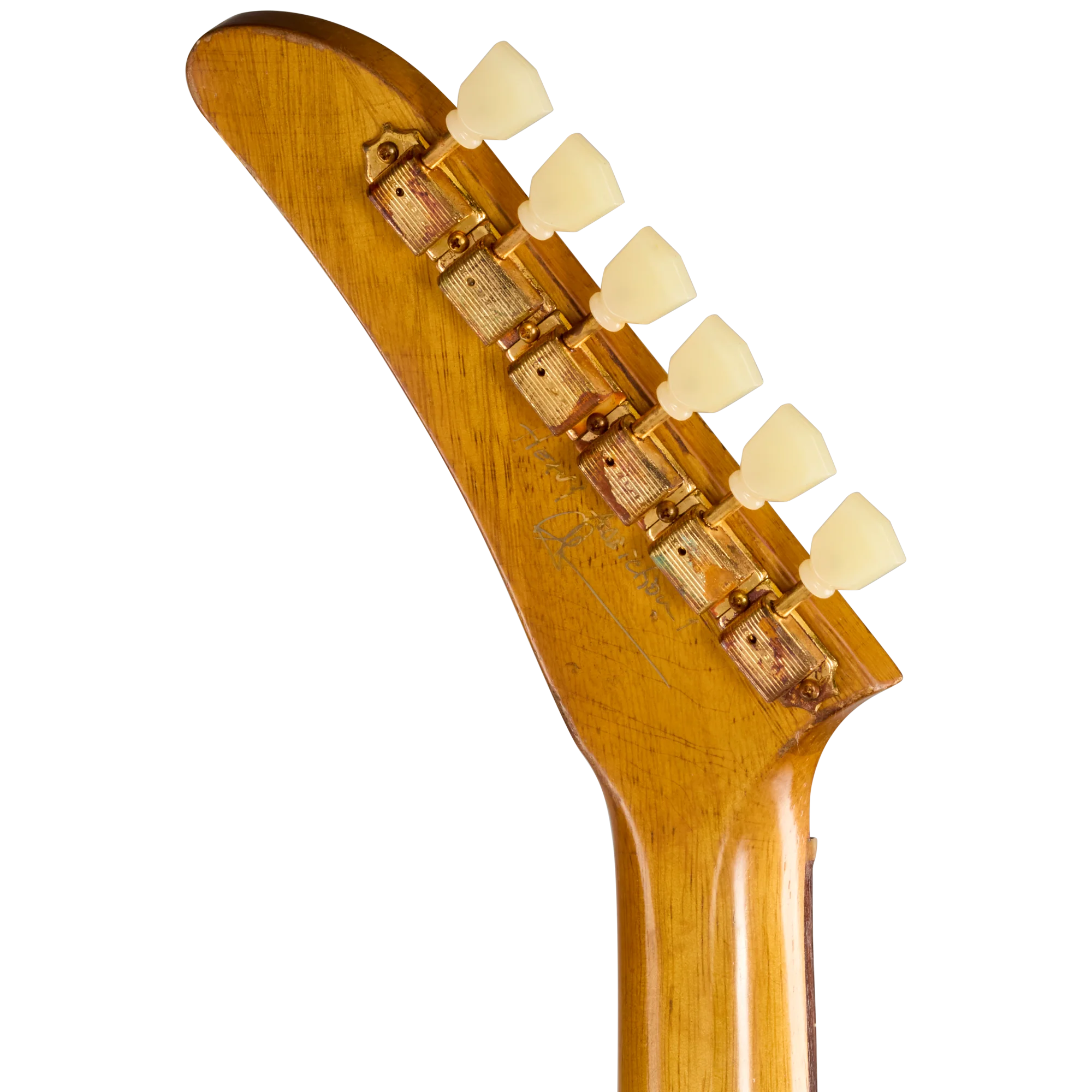Gibson Custom Leo Scala Heavy Addiction Explorer #1, Natural 6 Gibson Custom Leo Scala Heavy Addiction Explorer #1, Natural