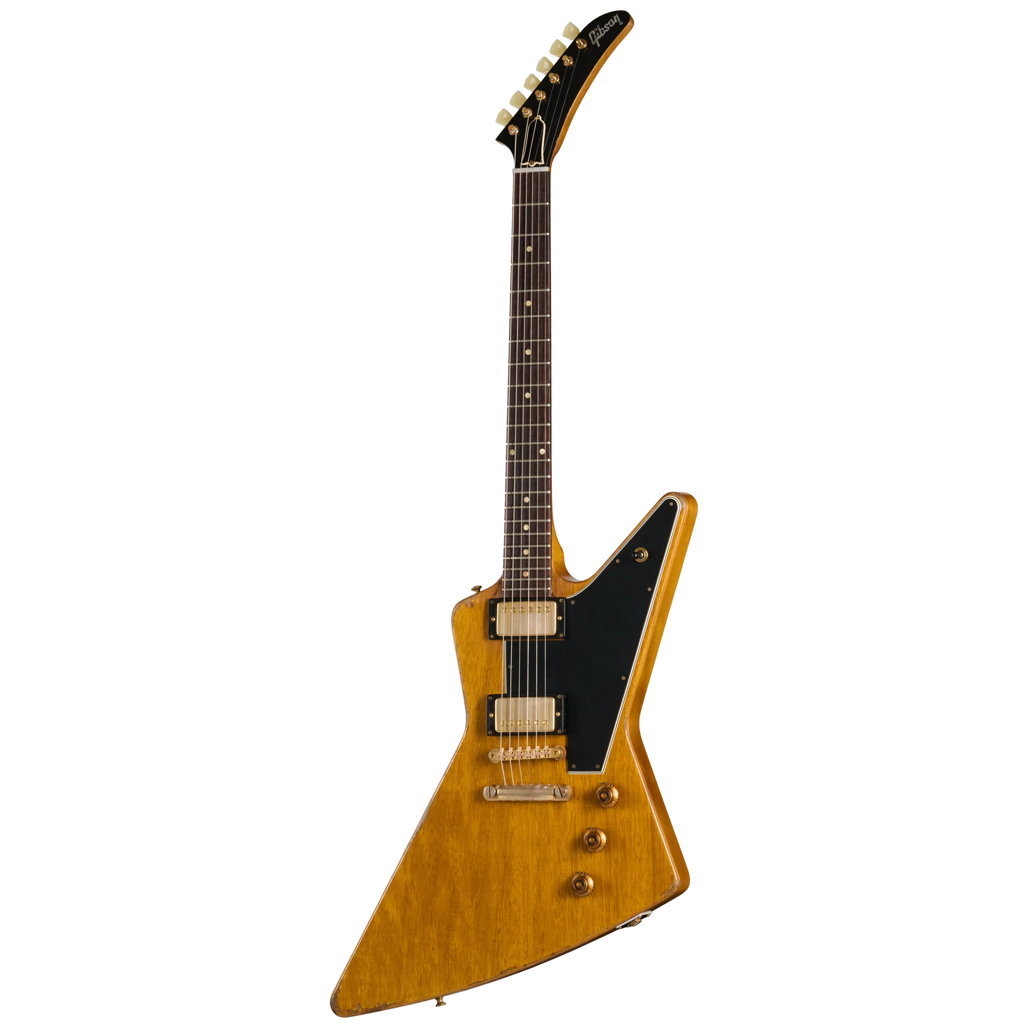 Gibson Custom Leo Scala Heavy Addiction Explorer #2, Natural 2 Gibson Custom Leo Scala Heavy Addiction Explorer #2, Natural