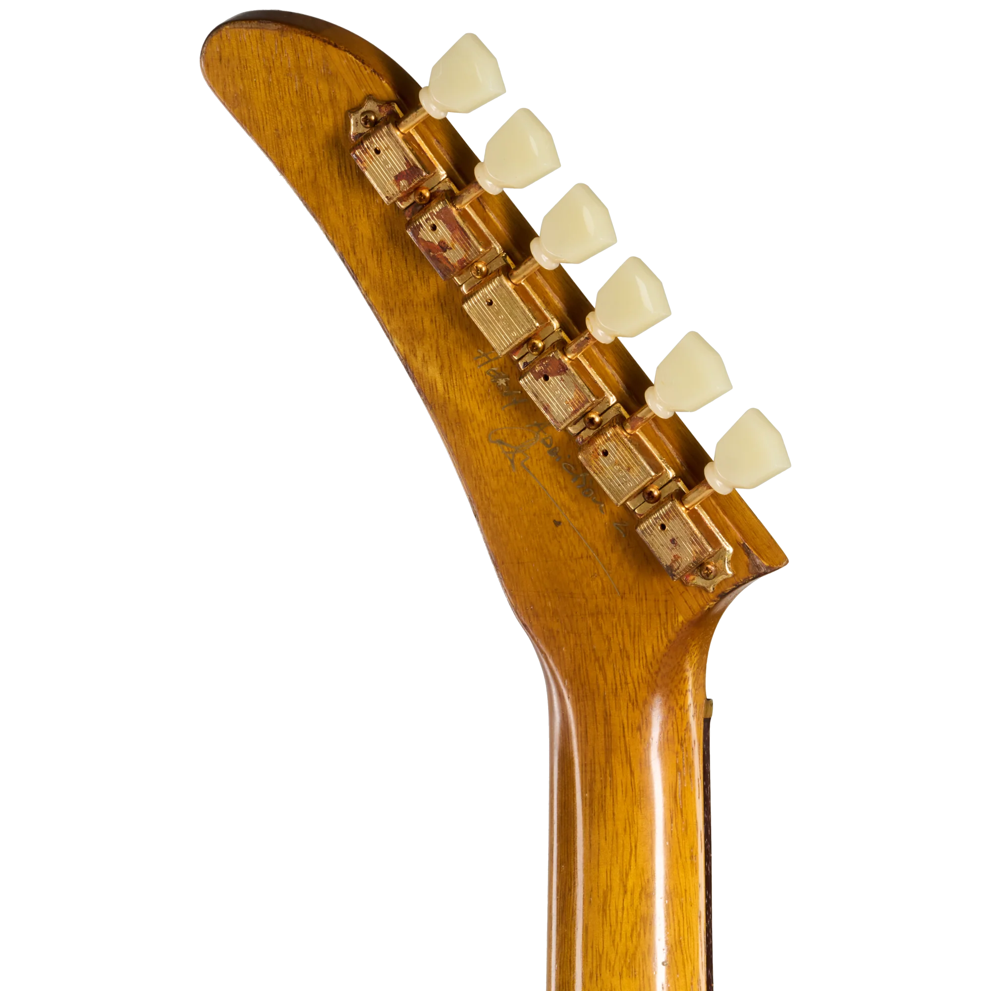 Gibson Custom Leo Scala Heavy Addiction Explorer #2, Natural 7 Gibson Custom Leo Scala Heavy Addiction Explorer #2, Natural