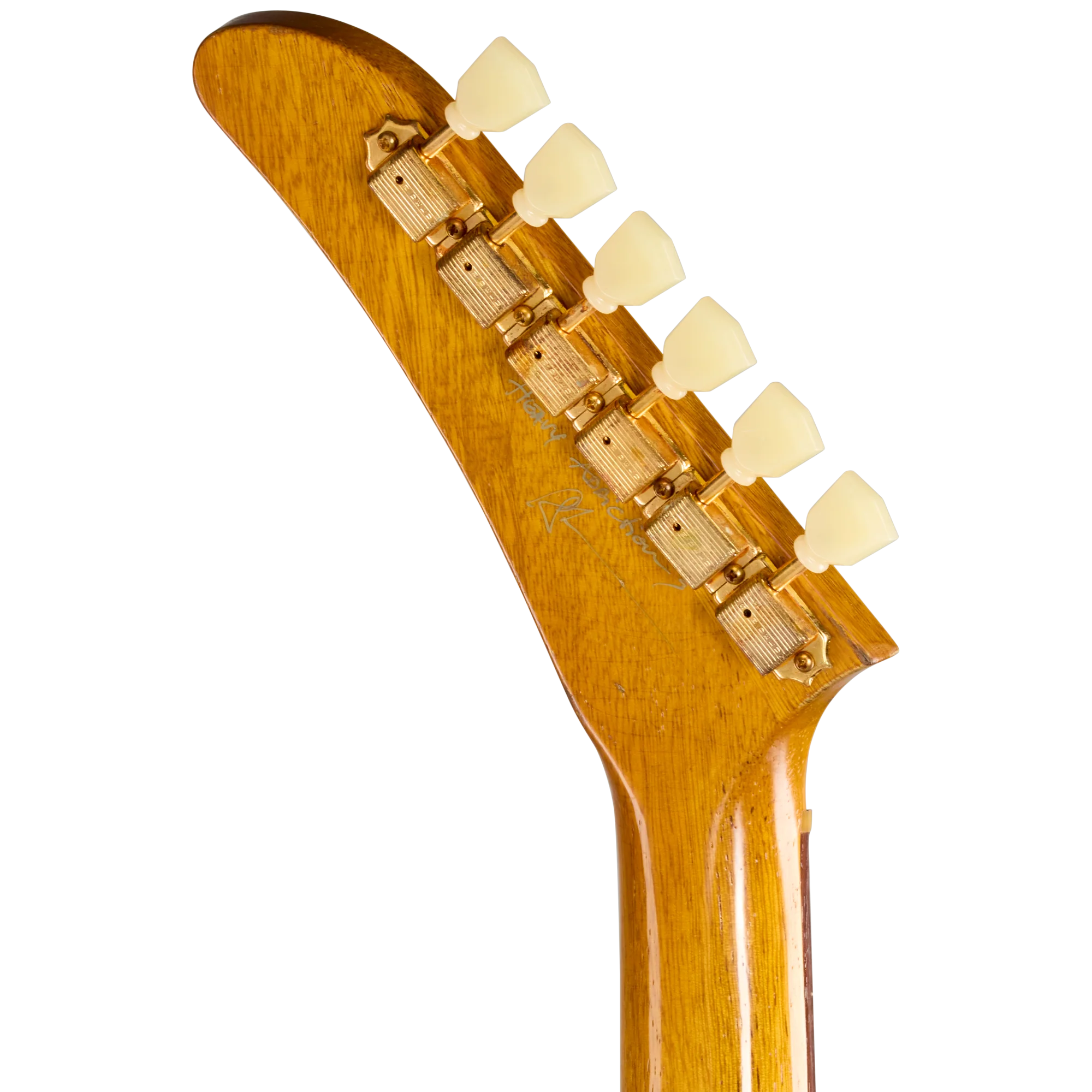 Gibson Custom Leo Scala Heavy Addiction Explorer #3, Natural 6 Gibson Custom Leo Scala Heavy Addiction Explorer #3, Natural