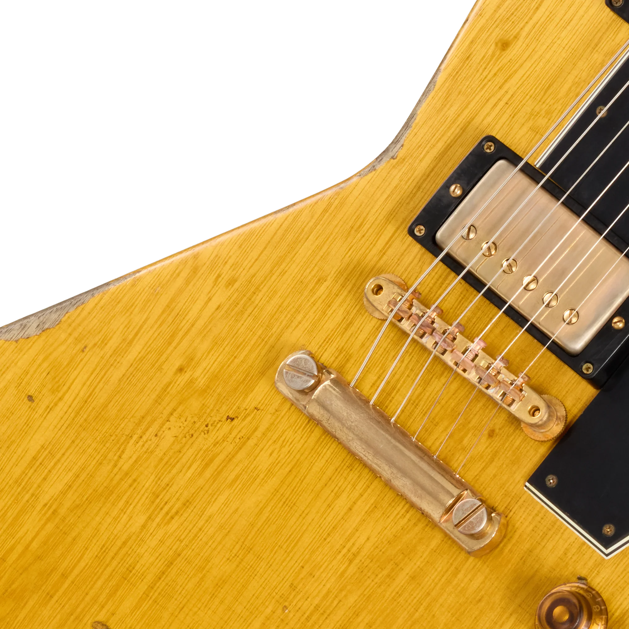 Gibson Custom Leo Scala Heavy Addiction Explorer #4, Natural 10 Gibson Custom Leo Scala Heavy Addiction Explorer #4, Natural