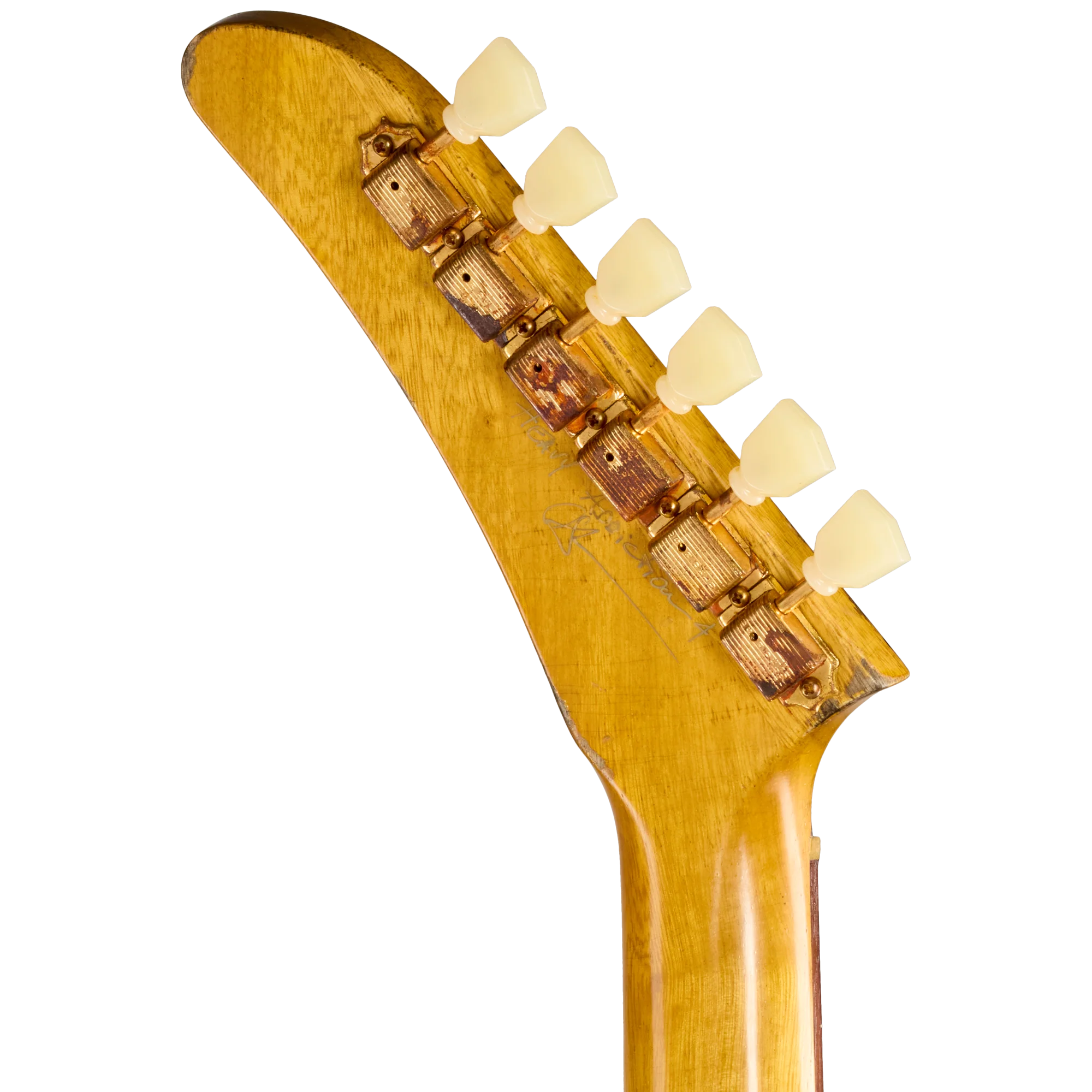 Gibson Custom Leo Scala Heavy Addiction Explorer #4, Natural 6 Gibson Custom Leo Scala Heavy Addiction Explorer #4, Natural