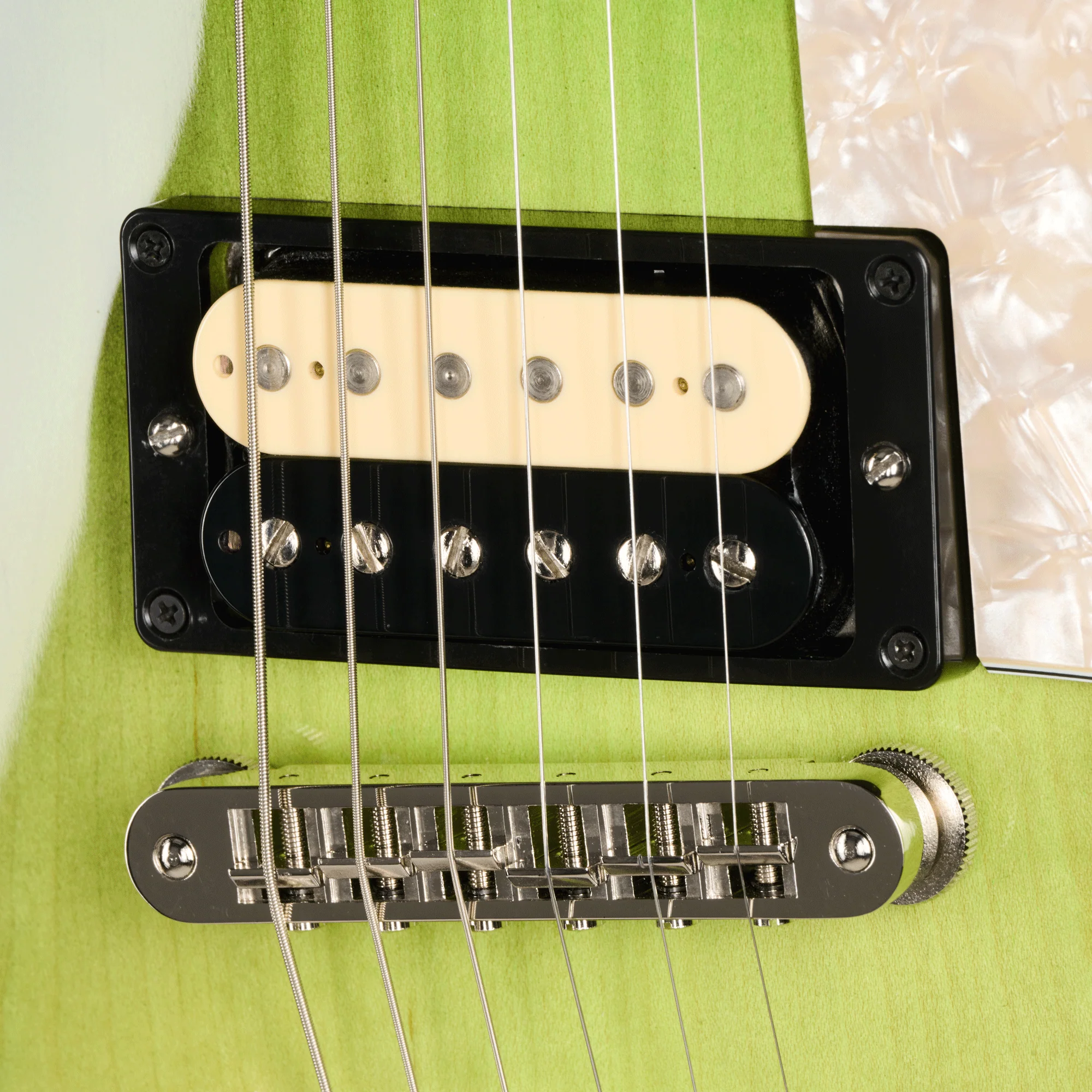 Gibson Mod™ Collection Les Paul Standard 60s, Ghoulescent Green Sunburst 11 Gibson Mod™ Collection Les Paul Standard 60s, Ghoulescent Green Sunburst